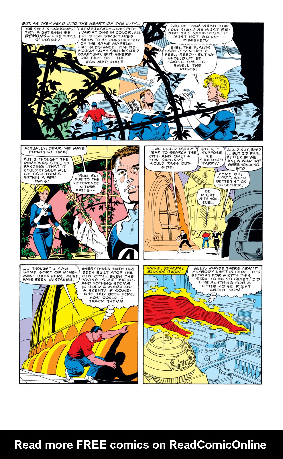 Read online Fantastic Four (1961) comic -  Issue #294 - 6