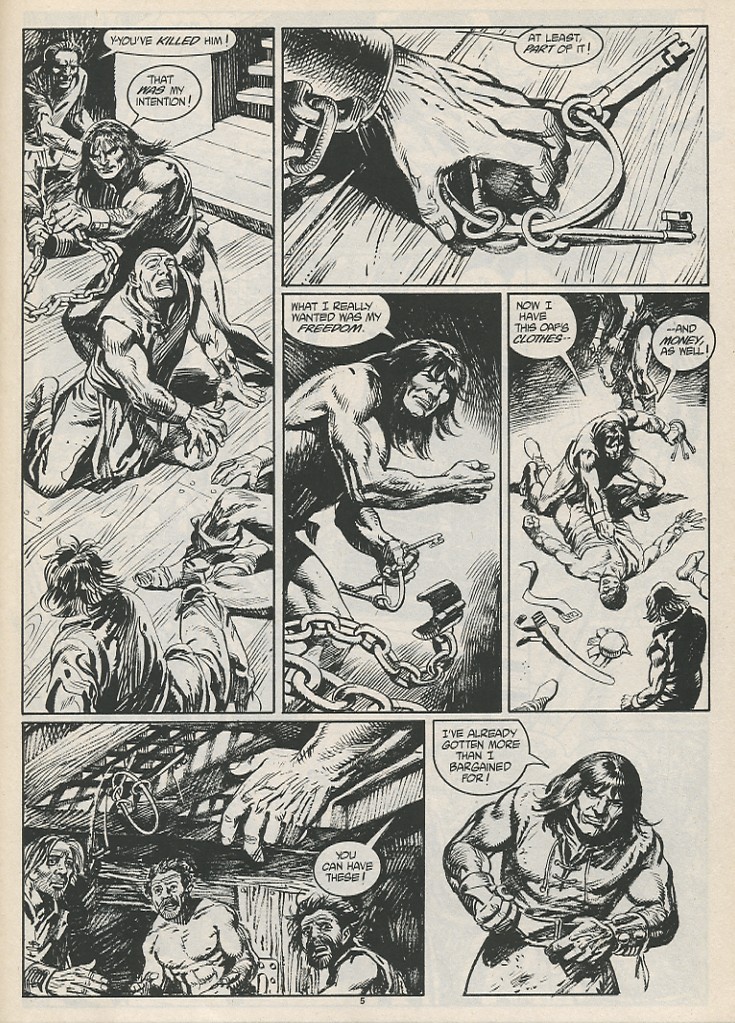 Read online The Savage Sword Of Conan comic -  Issue #189 - 7