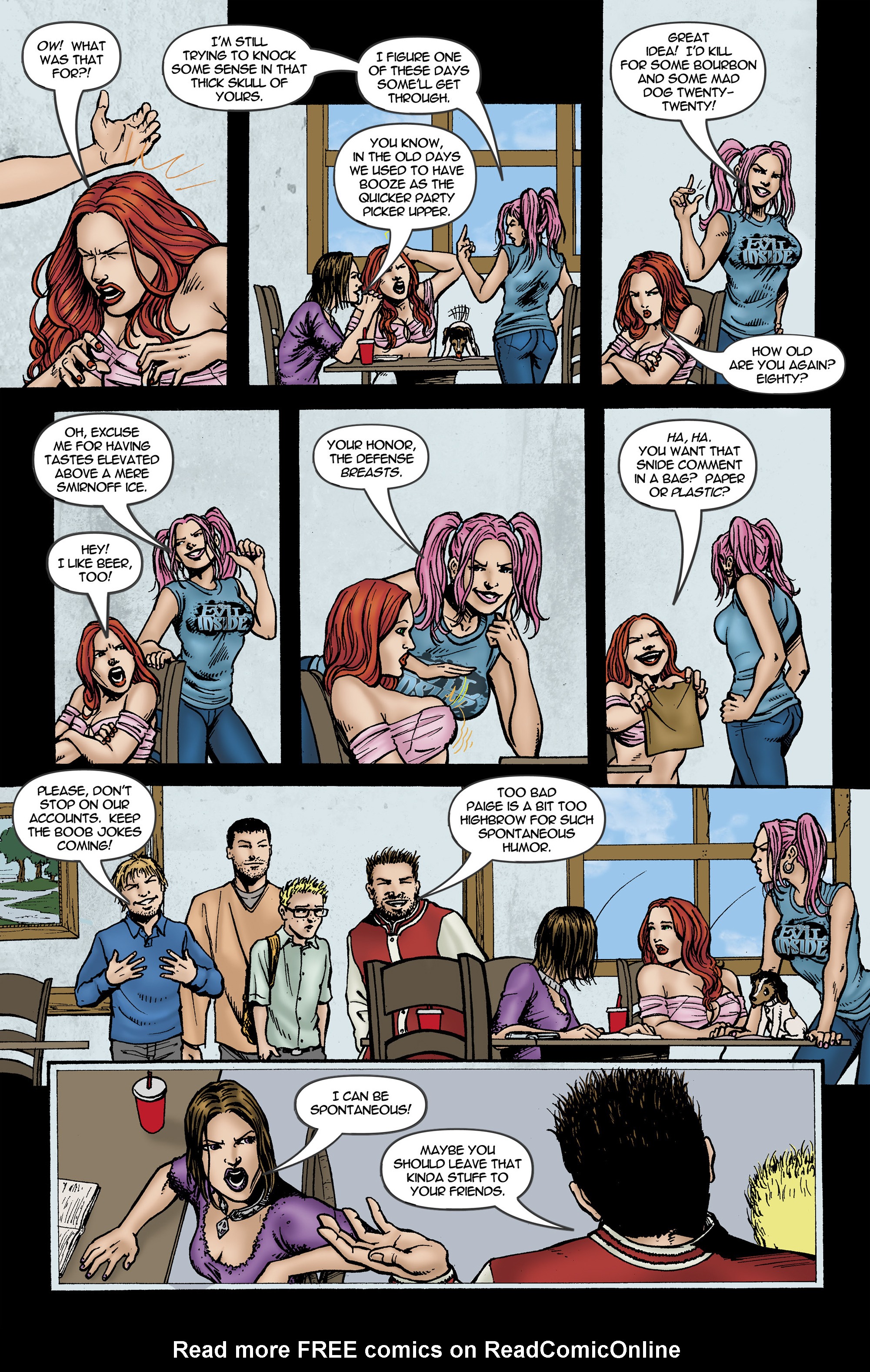 Read online Chaos Campus: Sorority Girls Vs. Zombies comic -  Issue #14 - 12