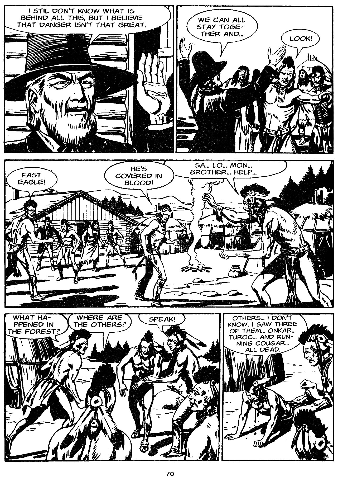 Read online Zenith gigante - Zagor gigante comic -  Issue #1 - 72