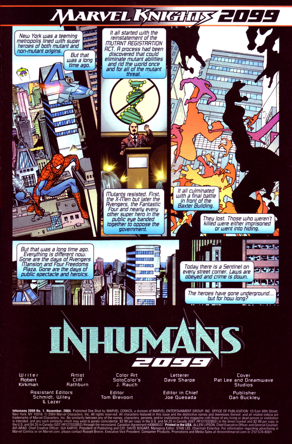 Read online Inhumans 2099 comic -  Issue # Full - 2