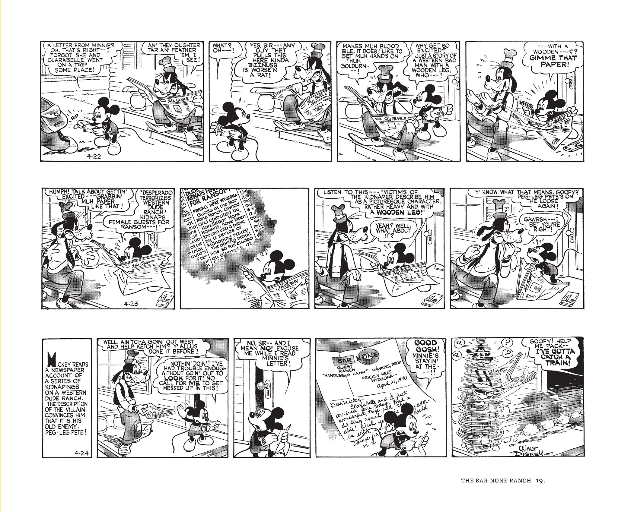 Read online Walt Disney's Mickey Mouse by Floyd Gottfredson comic -  Issue # TPB 6 (Part 1) - 19
