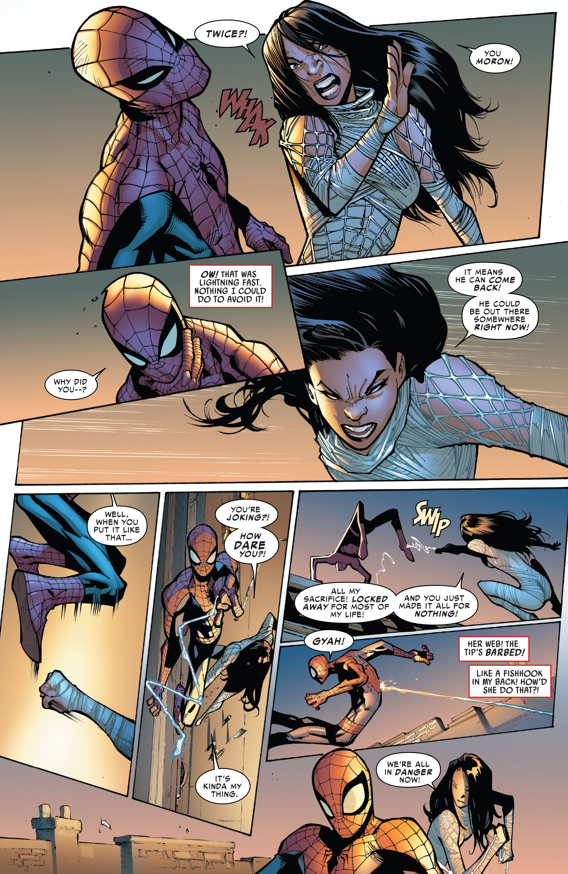 Read online Silk: Out of the Spider-Verse comic -  Issue # TPB 1 (Part 1) - 21