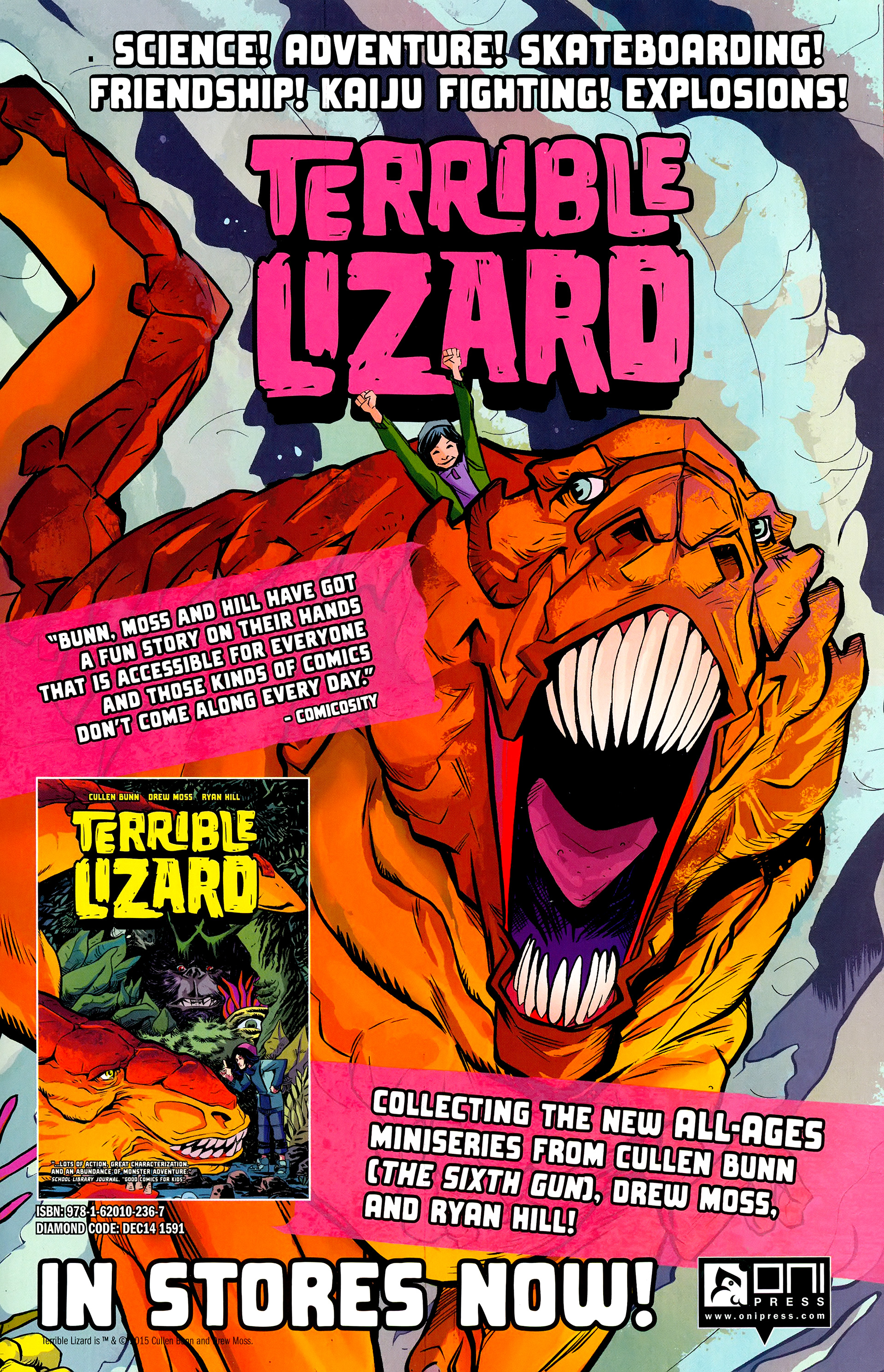 Read online Free Comic Book Day 2015 comic -  Issue # Terrible Lizard - 24