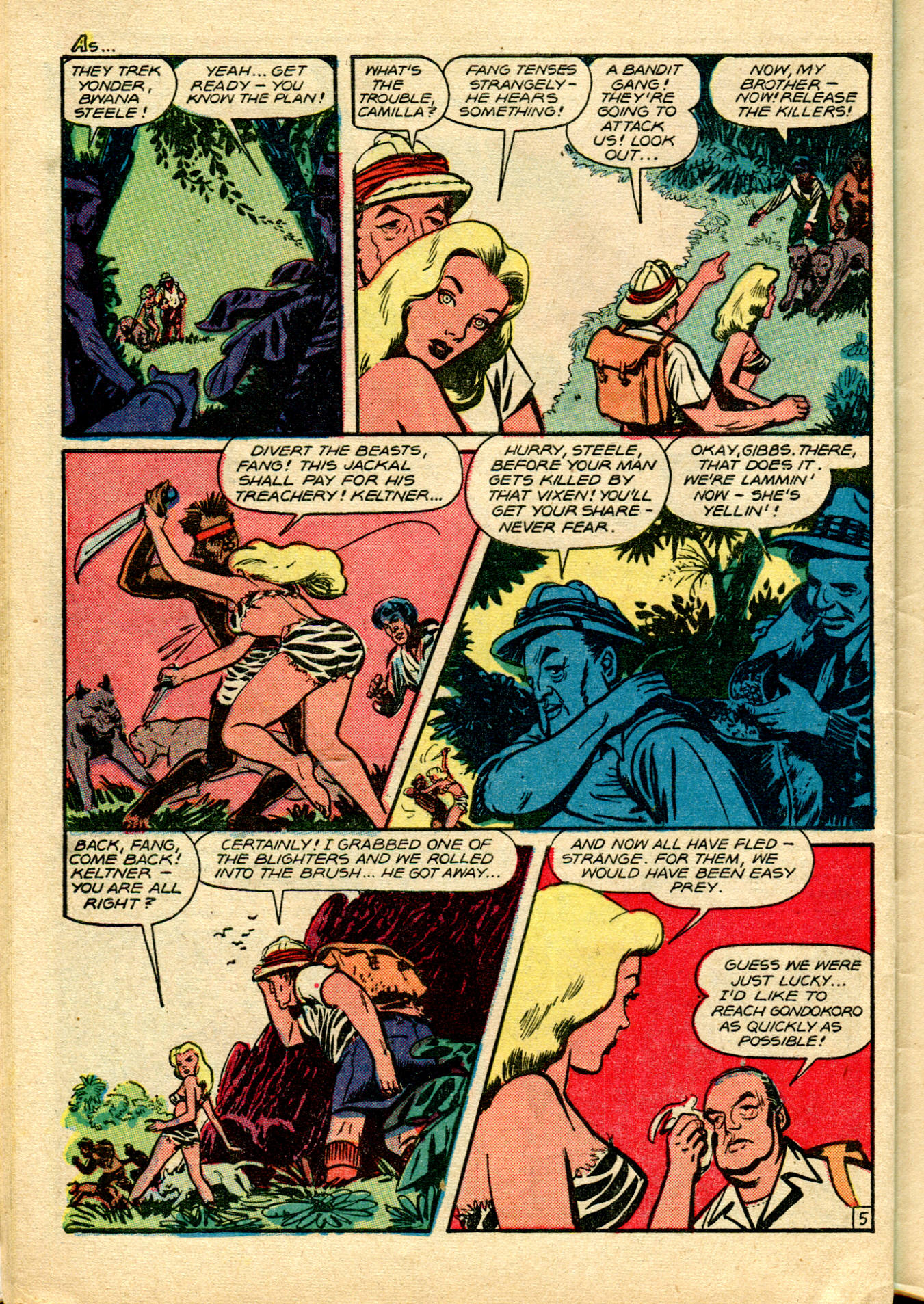 Read online Jungle Comics comic -  Issue #95 - 47