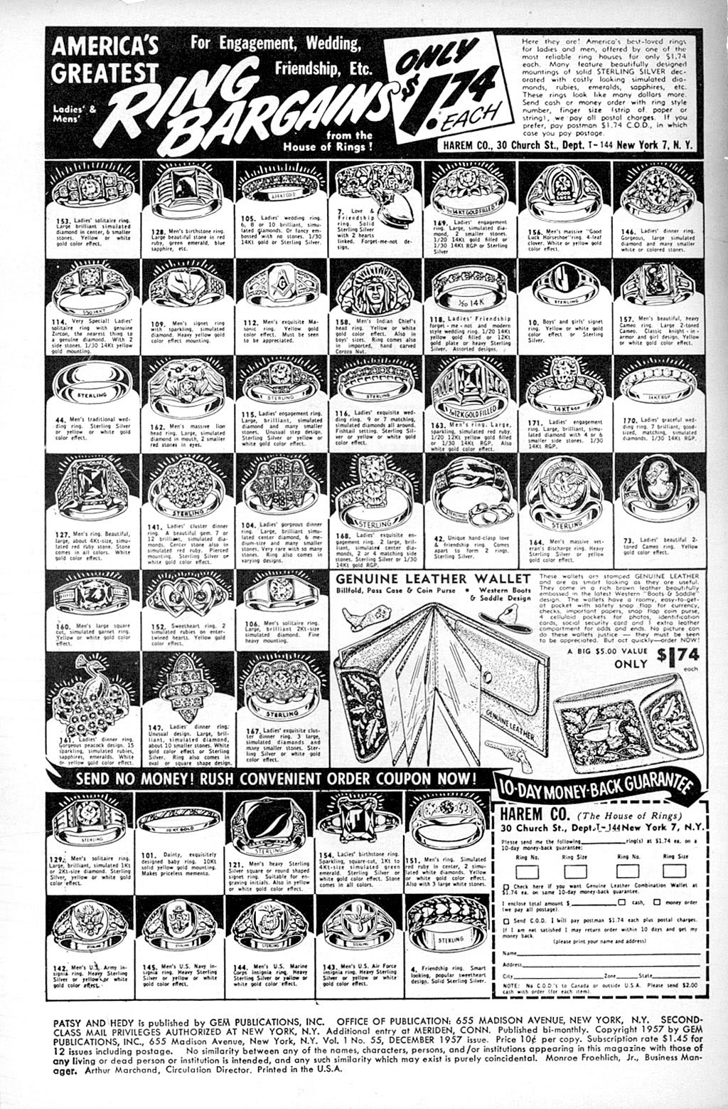 Read online Patsy and Hedy comic -  Issue #55 - 2