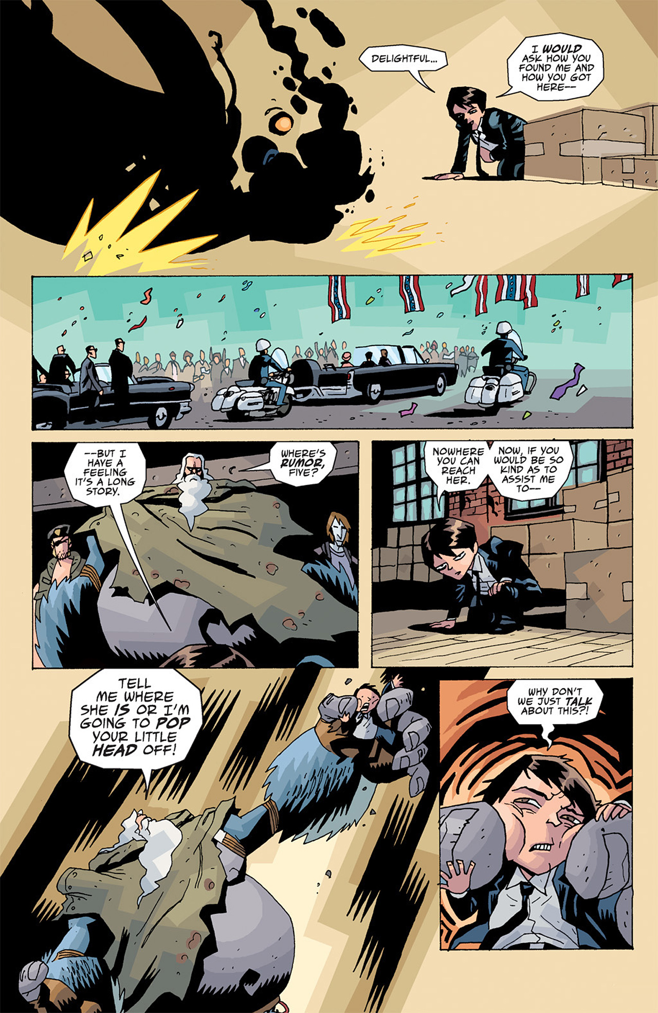 Read online The Umbrella Academy: Dallas comic -  Issue #6 - 7