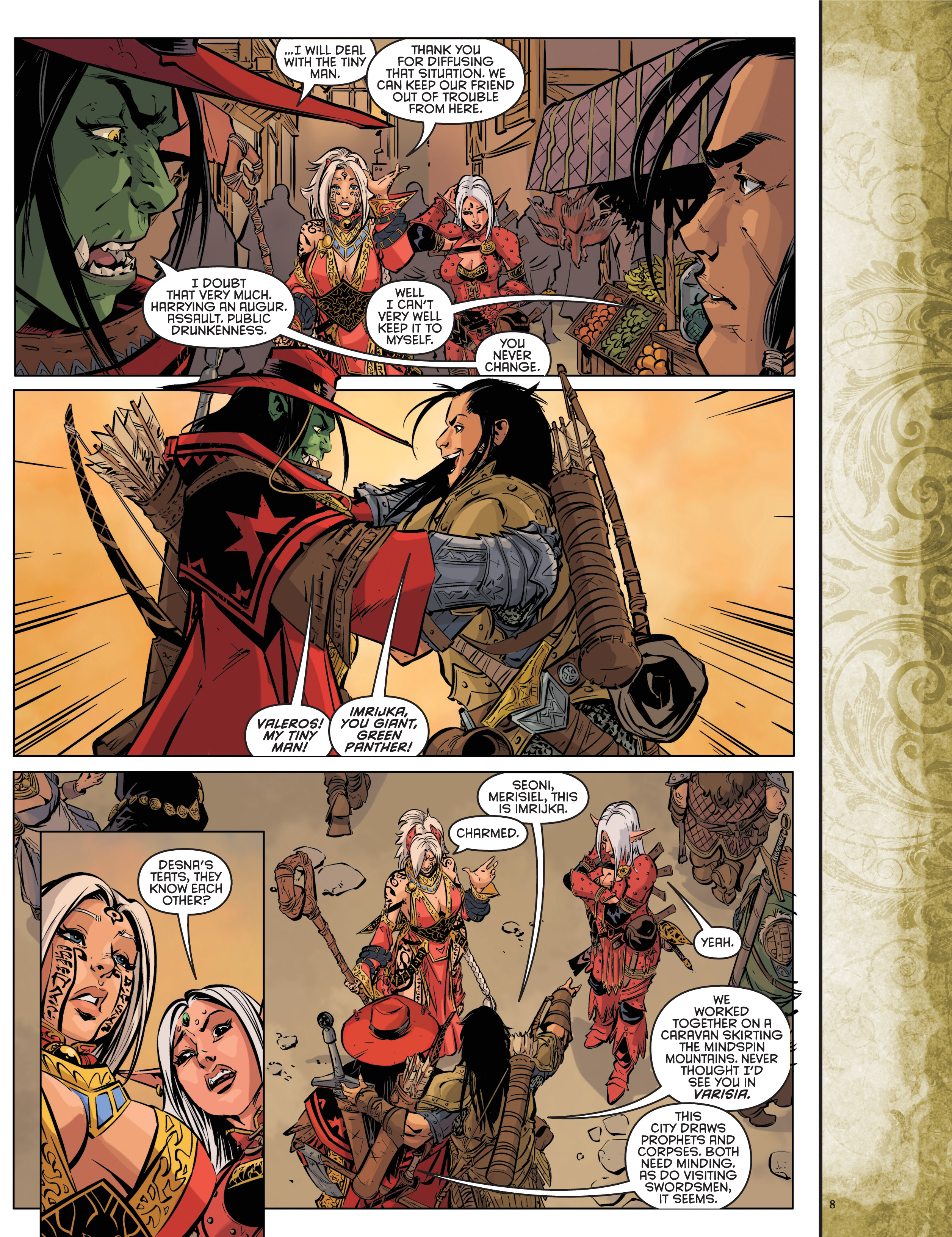 Read online Pathfinder: Spiral Of Bones comic -  Issue # _TPB (Part 1) - 8