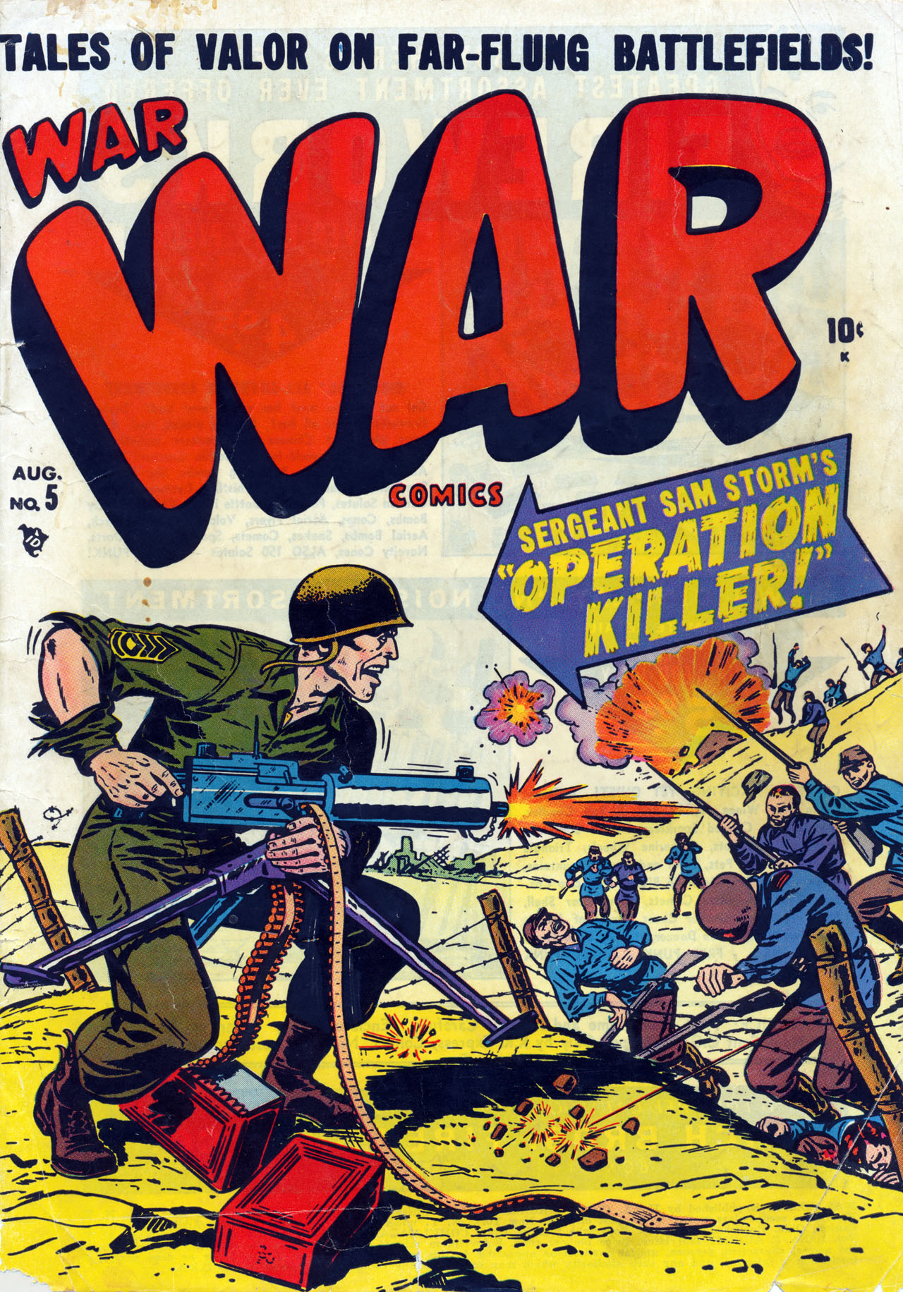 Read online War Comics comic -  Issue #5 - 1