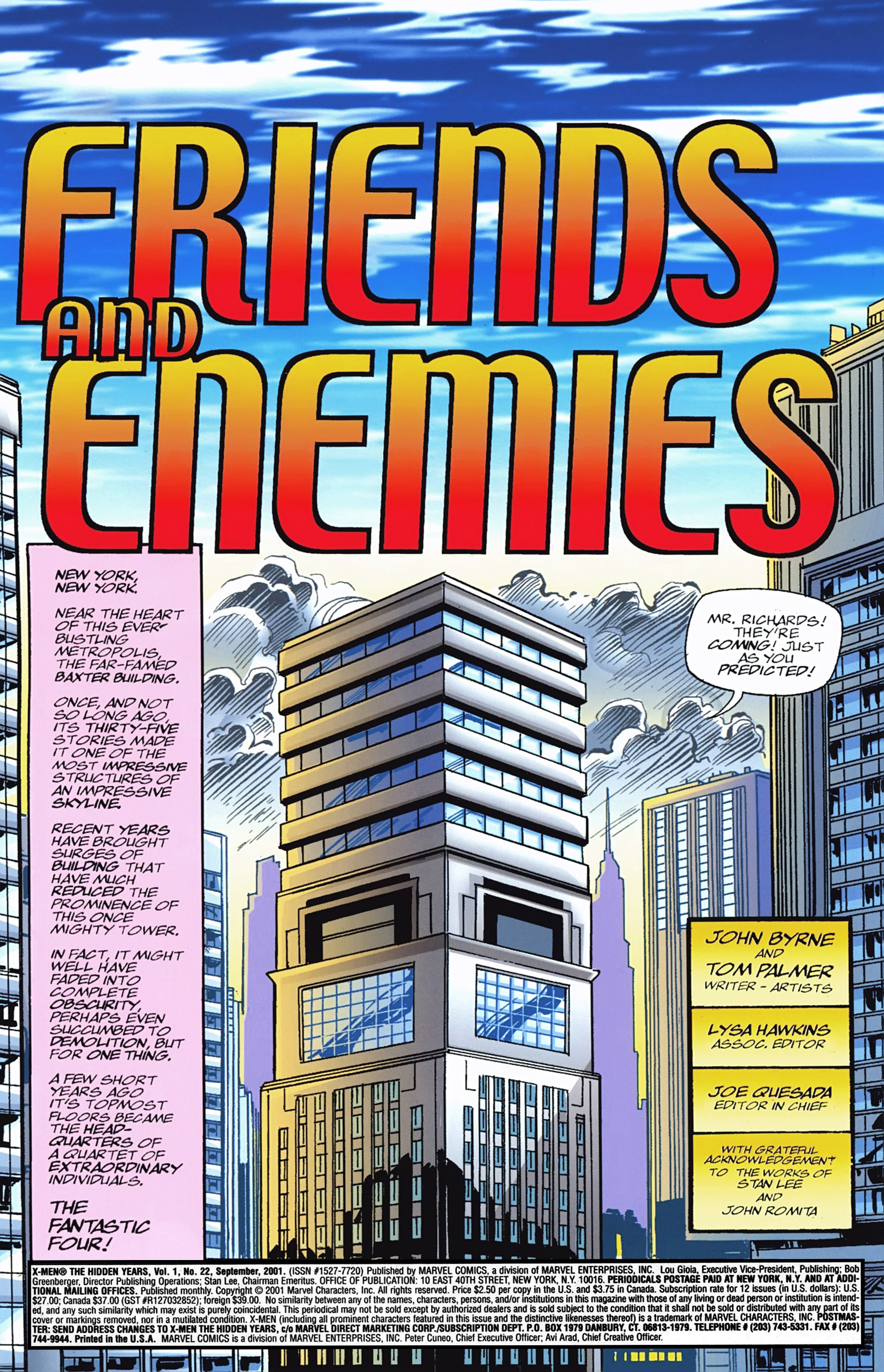 Read online X-Men: Hidden Years comic -  Issue #22 - 2