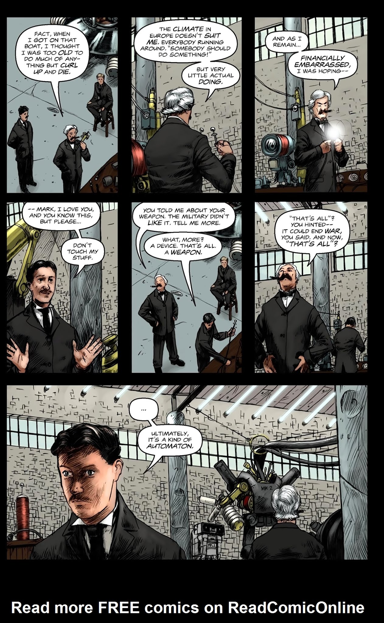 Read online The Five Fists of Science comic -  Issue # TPB - 34