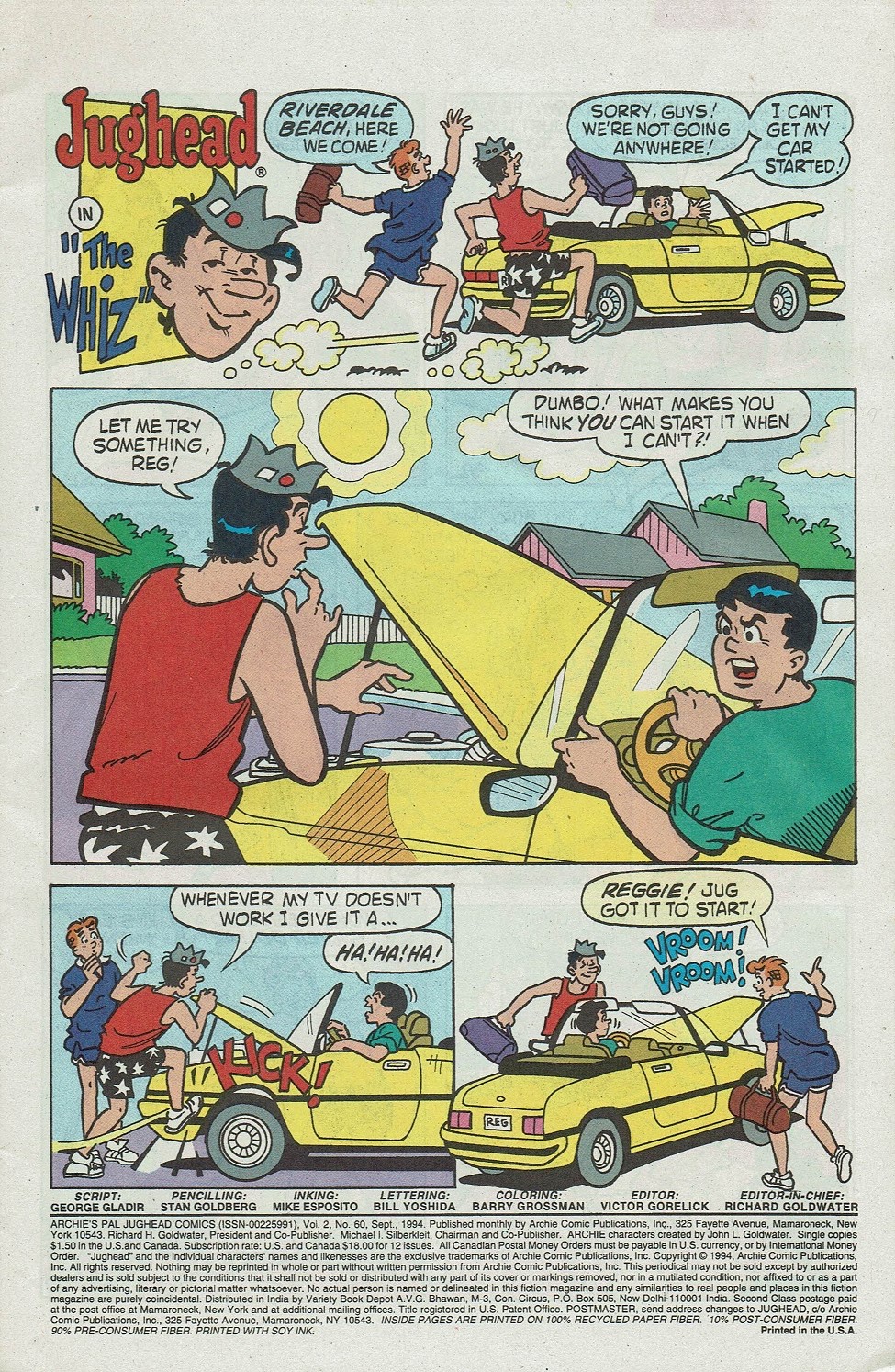 Read online Archie's Pal Jughead Comics comic -  Issue #60 - 3