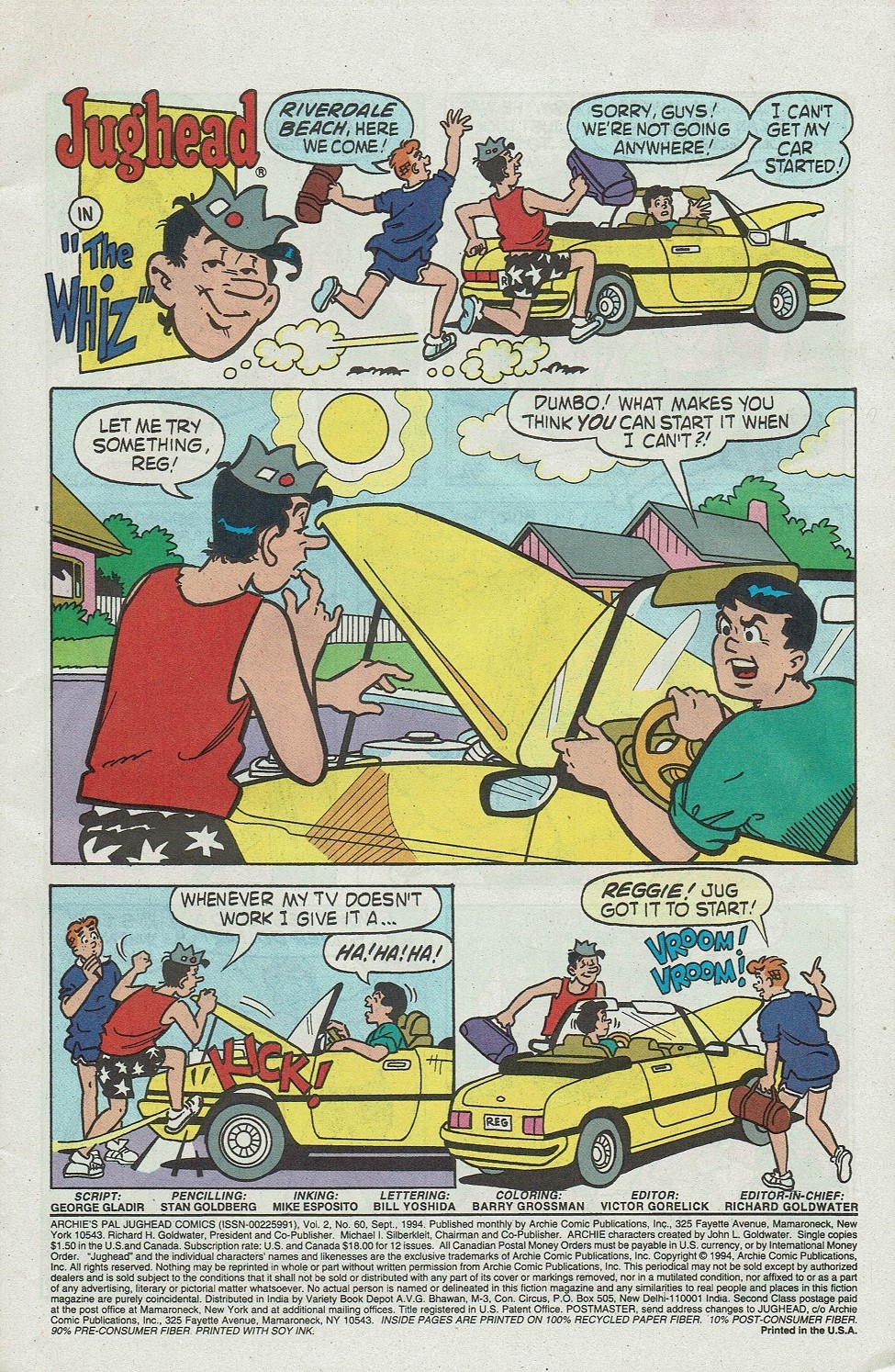 Archie's Pal Jughead Comics issue 60 - Page 3