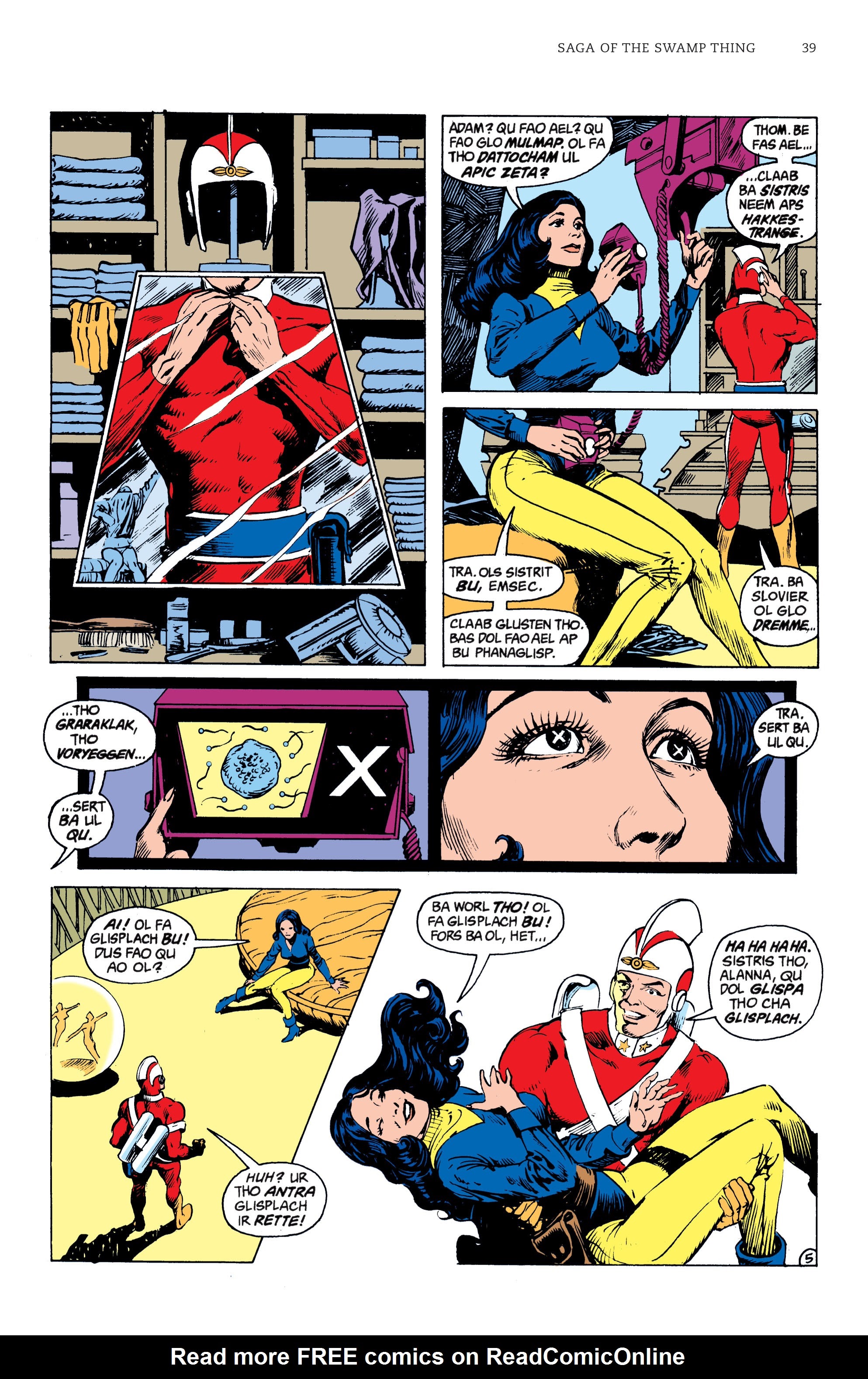 Read online Saga of the Swamp Thing comic -  Issue # TPB 6 (Part 1) - 36