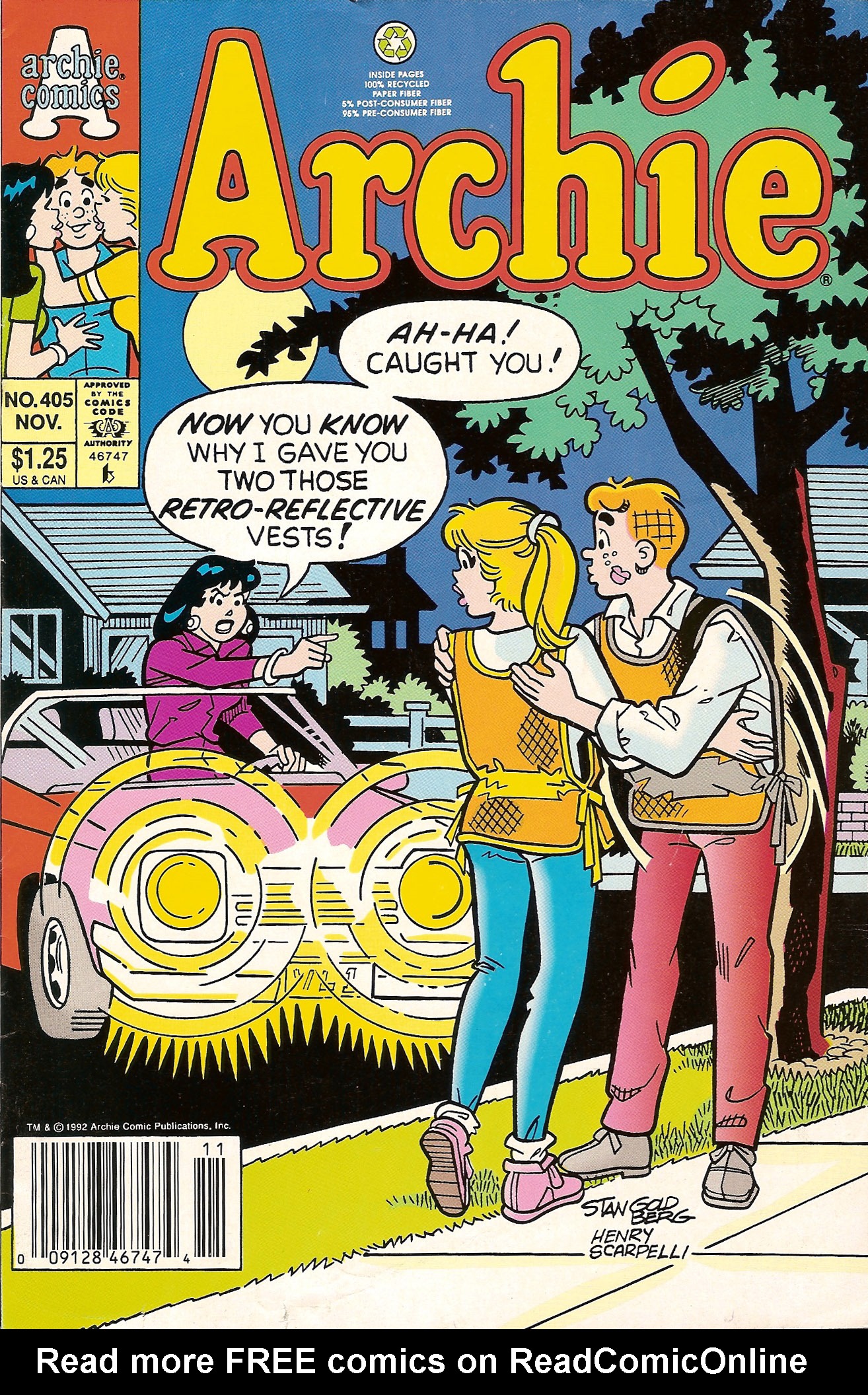 Read online Archie (1960) comic -  Issue #405 - 1