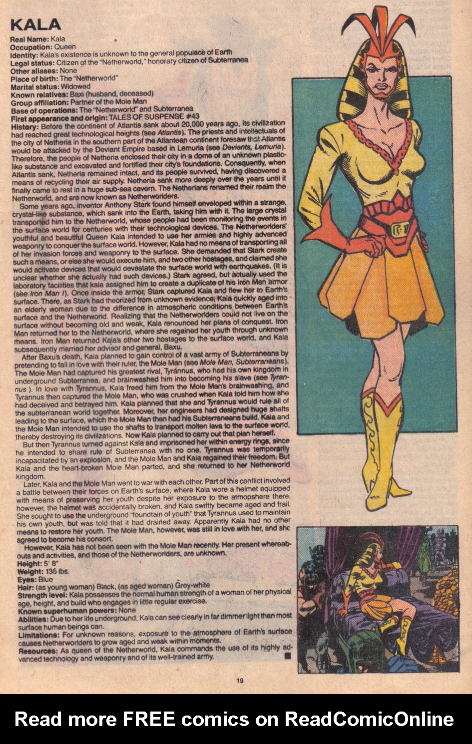 Read online The Official Handbook of the Marvel Universe: Update '89 comic -  Issue #4 - 21