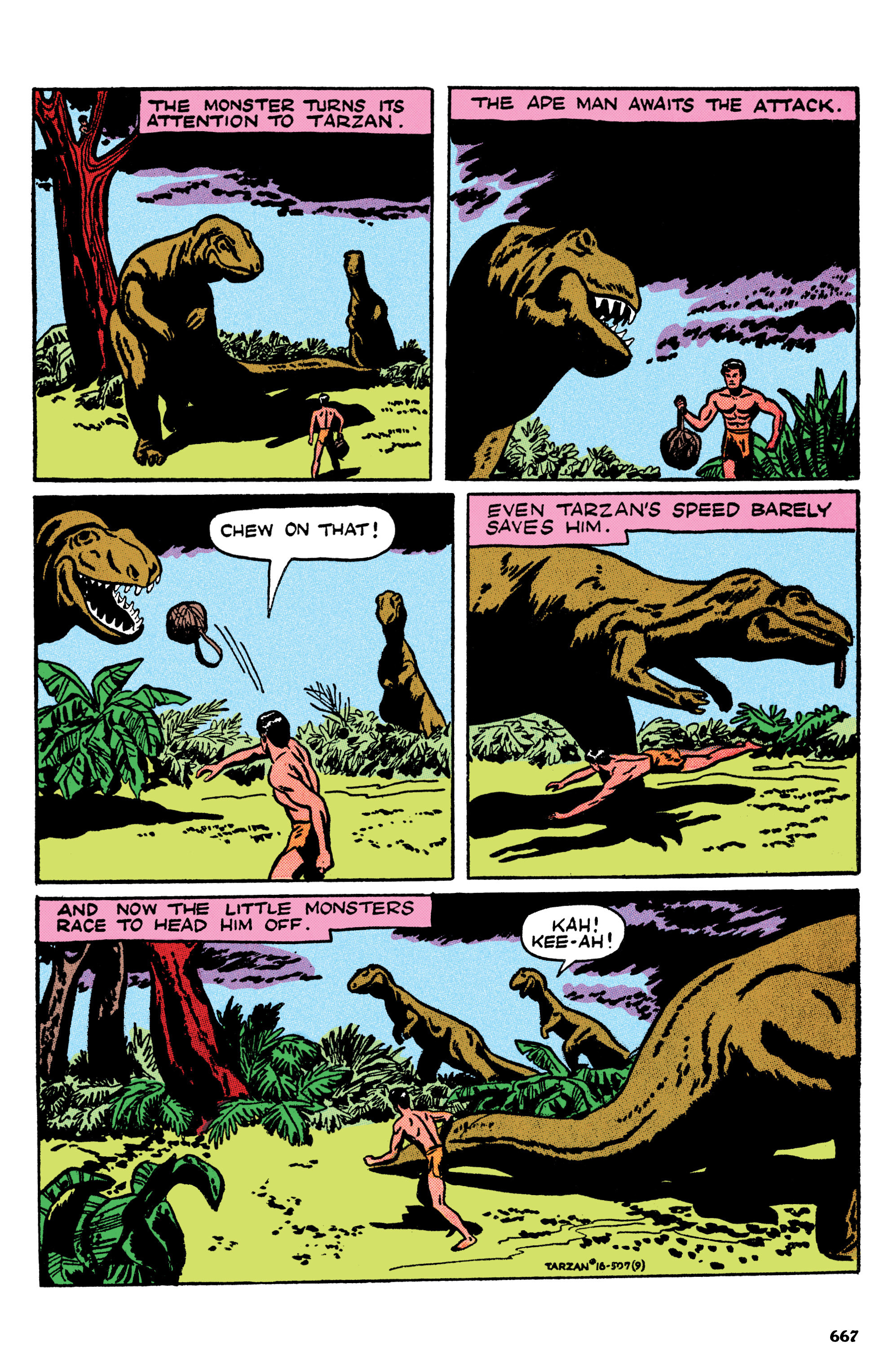 Read online Edgar Rice Burroughs Tarzan: The Jesse Marsh Years Omnibus comic -  Issue # TPB (Part 7) - 69