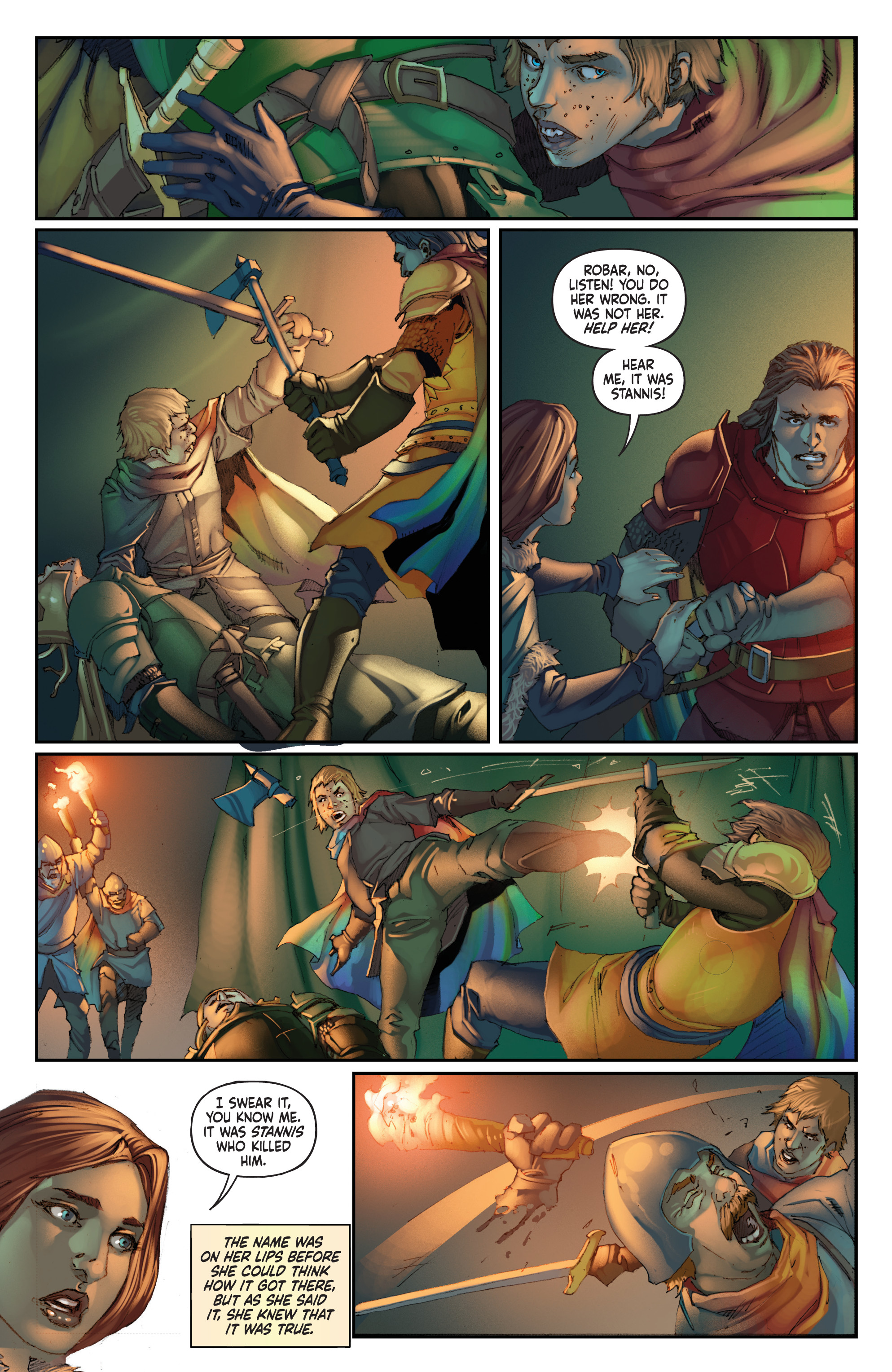 Read online A Clash of Kings comic -  Issue #16 - 19