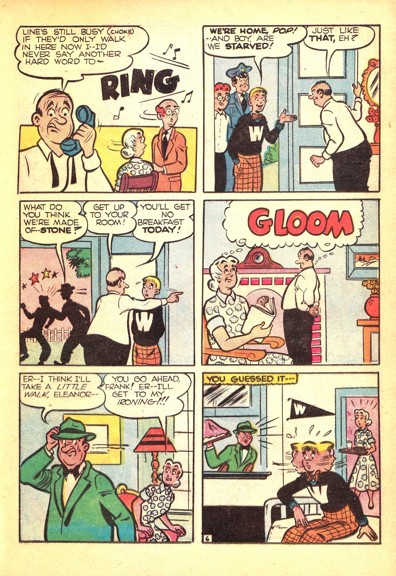 Read online Pep Comics comic -  Issue #85 - 31