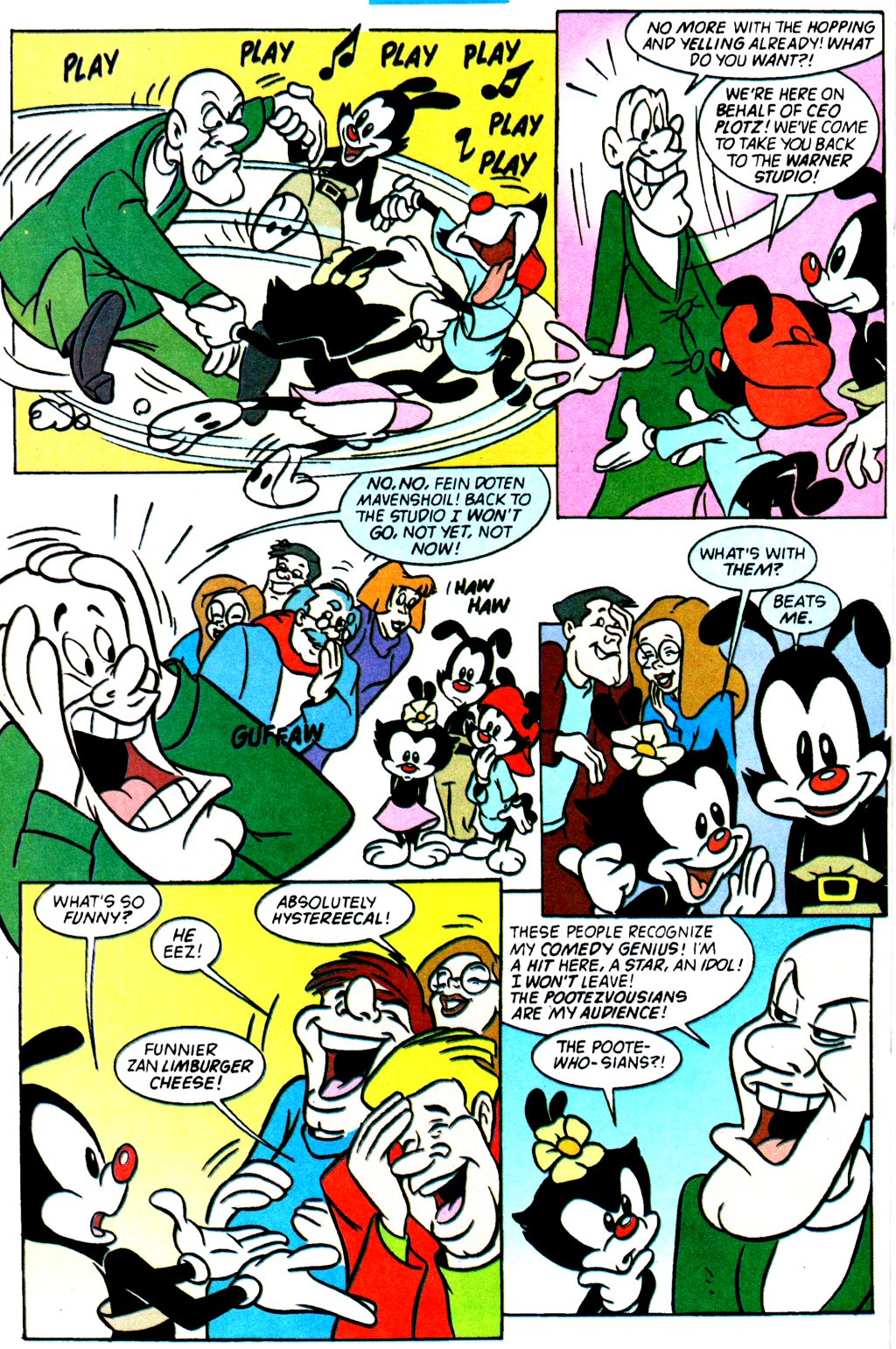 Read online Animaniacs comic -  Issue #7 - 19