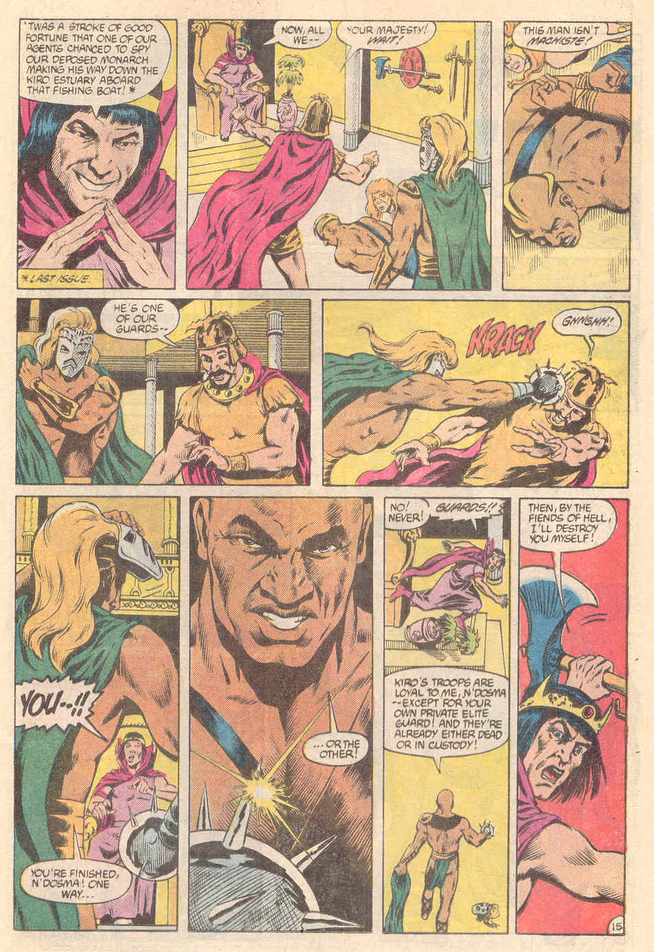Read online Warlord (1976) comic -  Issue #111 - 15