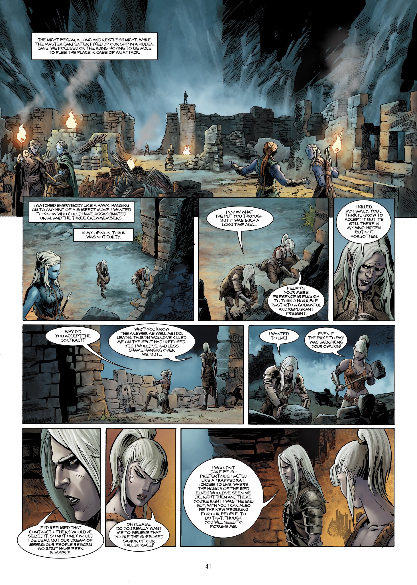 Read online Elves comic -  Issue #21 - 39