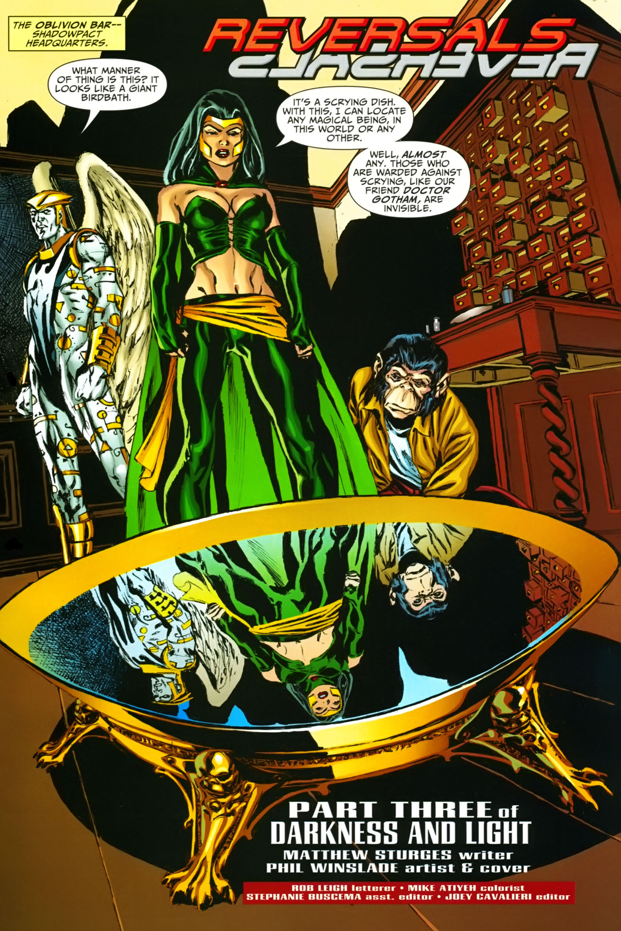 Read online Shadowpact comic -  Issue #19 - 2