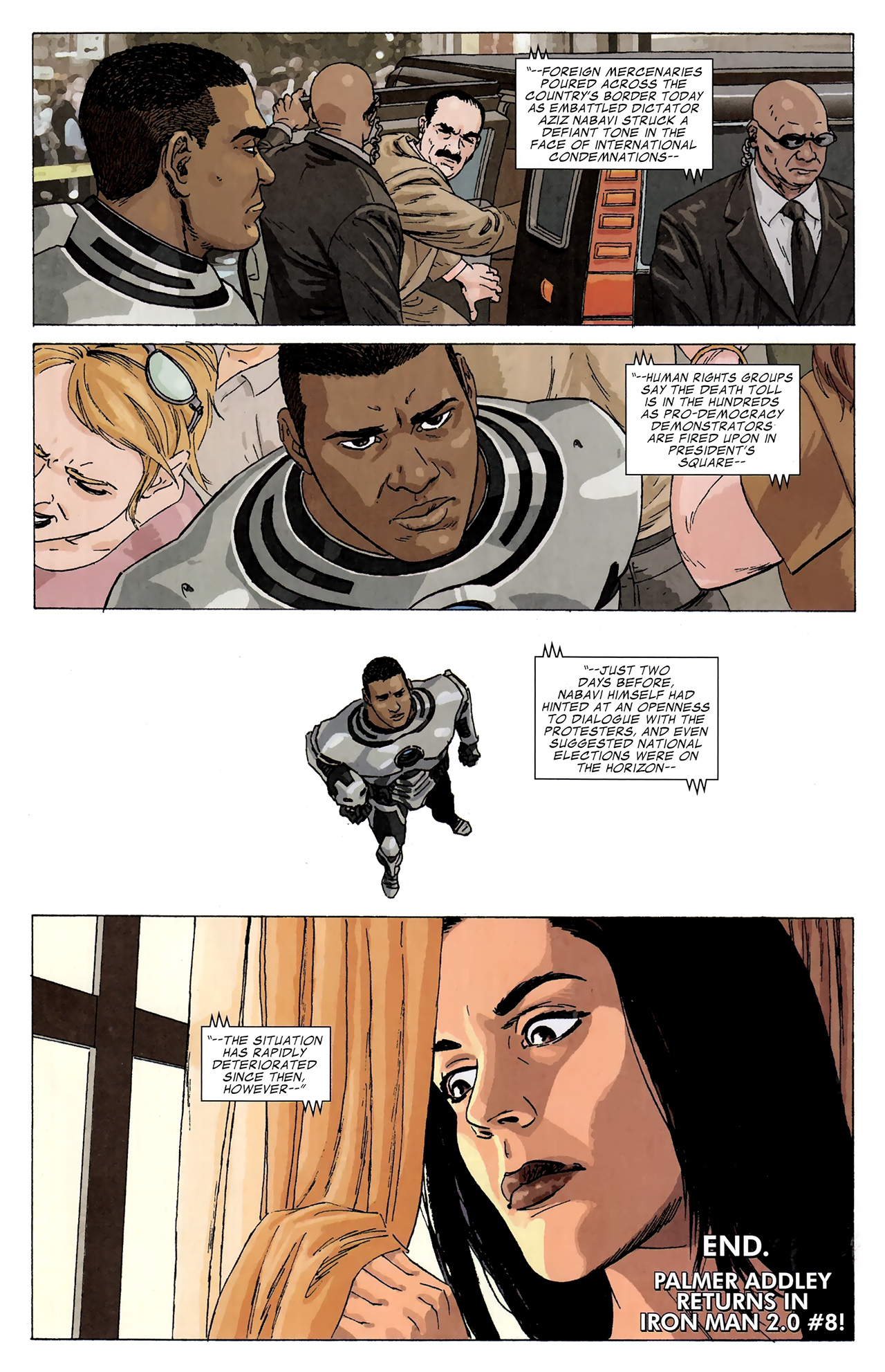 Read online Iron Man 2.0 comic -  Issue #7.1 - 21