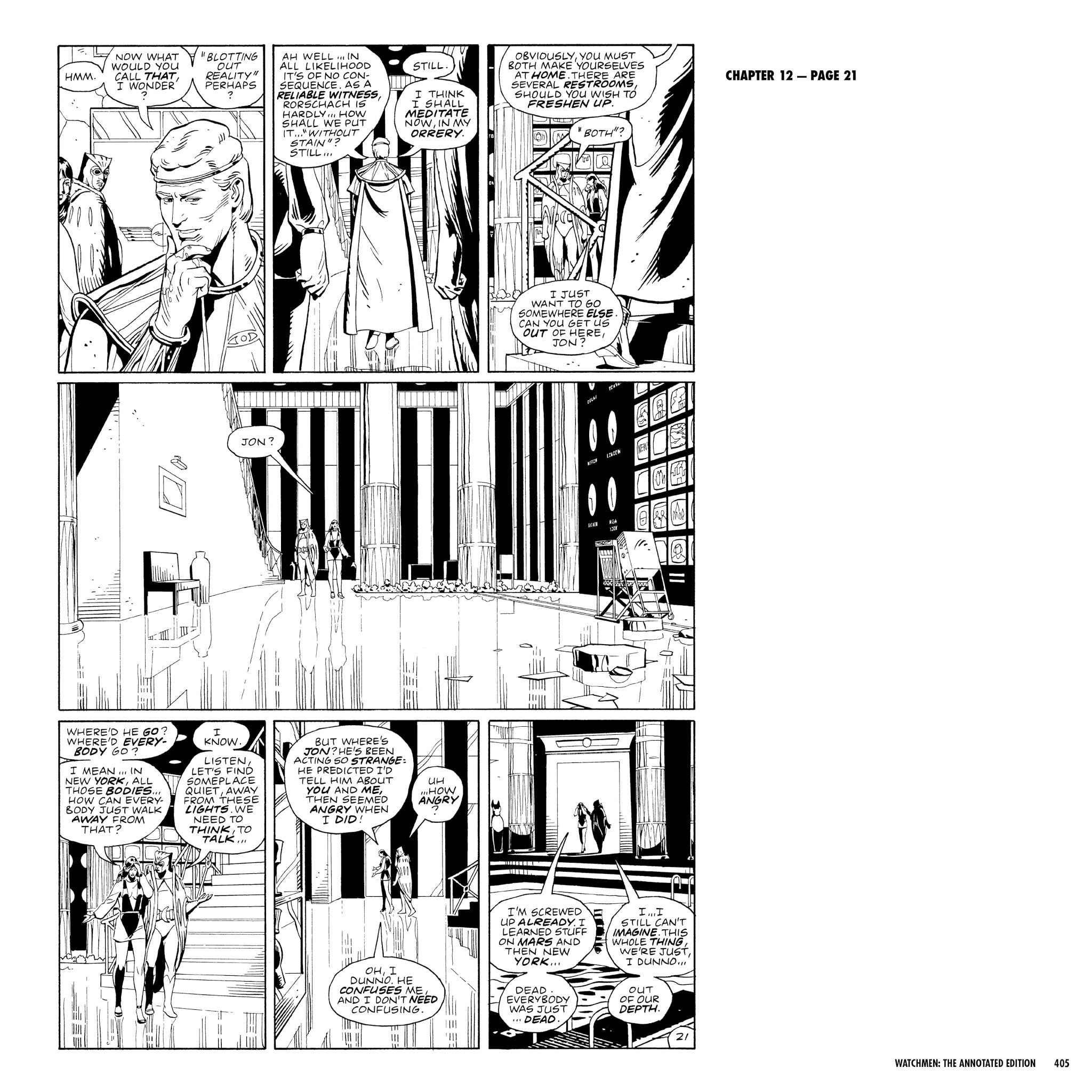 Read online Watchmen: The Annotated Edition comic -  Issue # TPB - 405