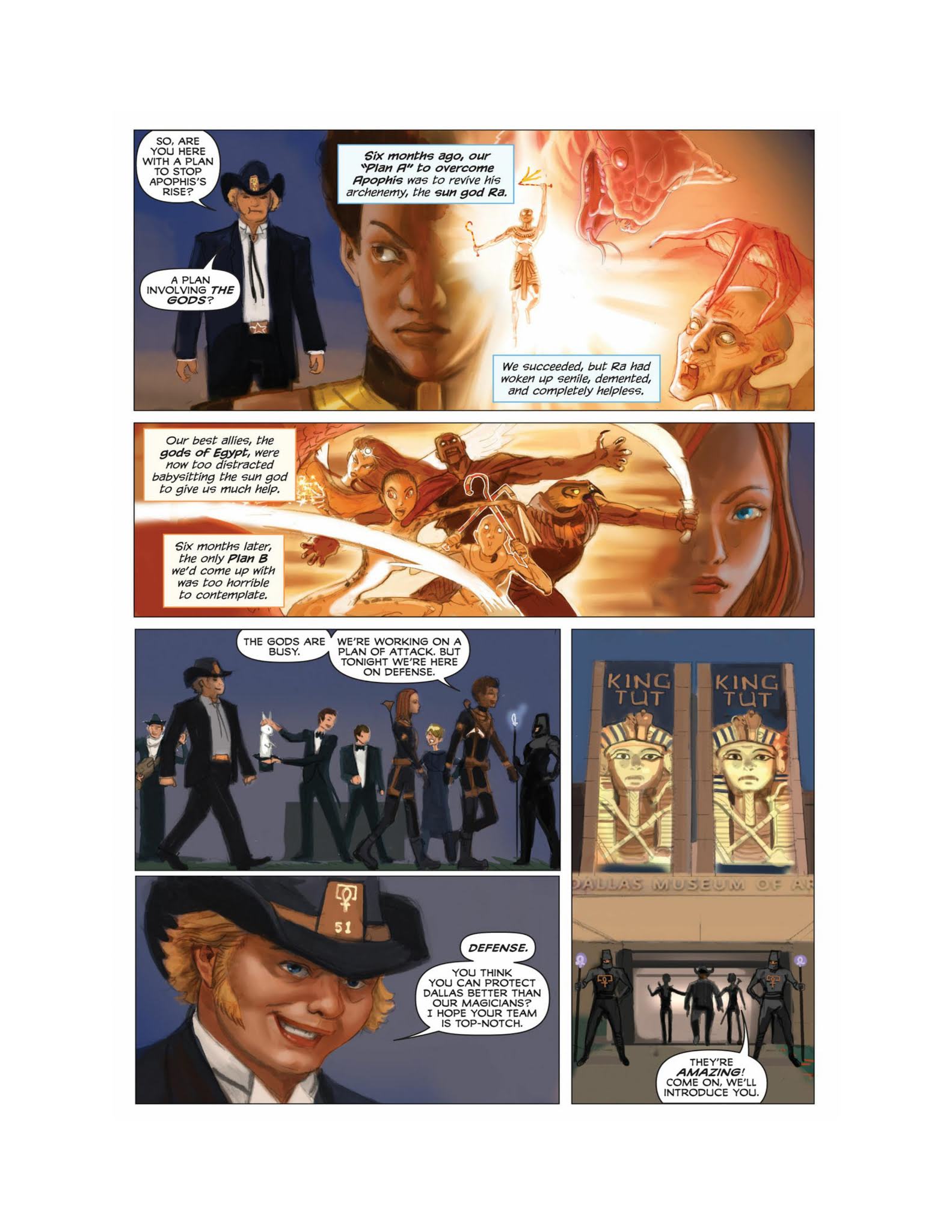 Read online The Kane Chronicles comic -  Issue # TPB 3 (Part 1) - 8