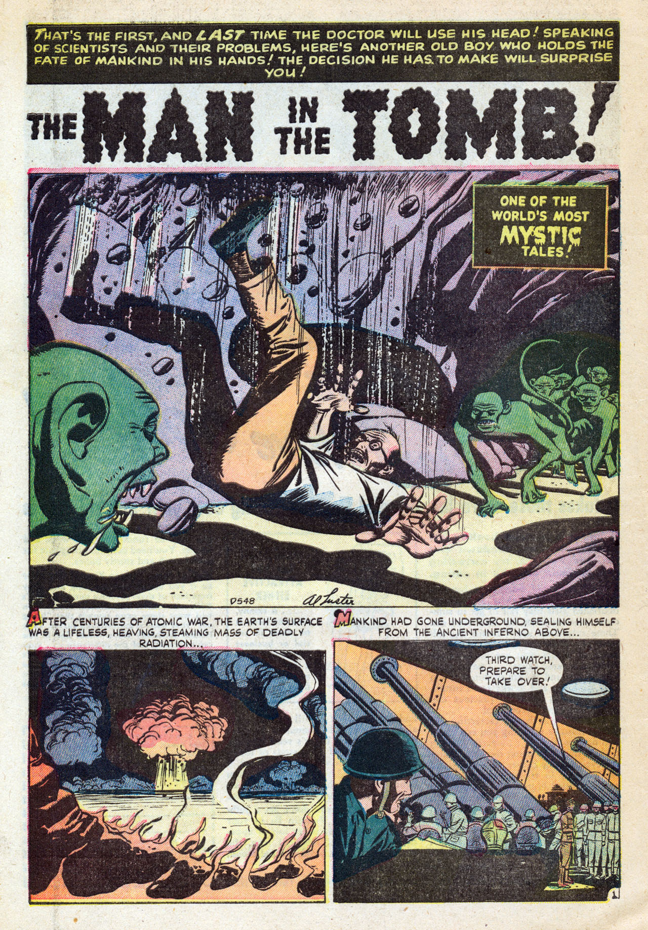 Read online Mystic (1951) comic -  Issue #26 - 10