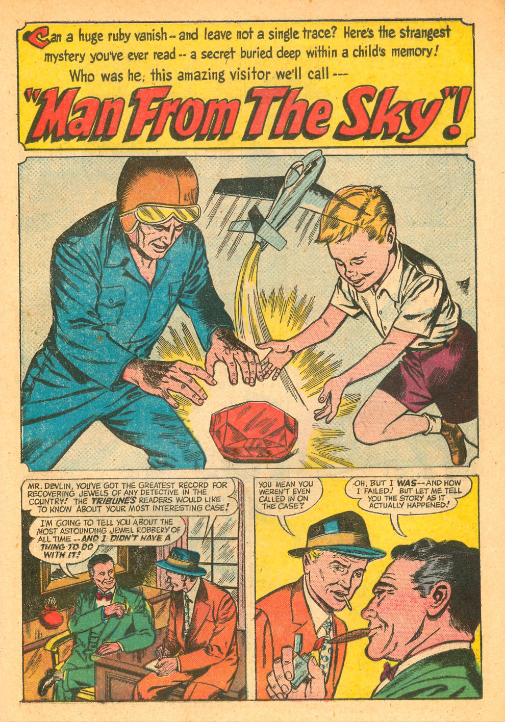 Read online Adventures Into The Unknown comic -  Issue #68 - 25