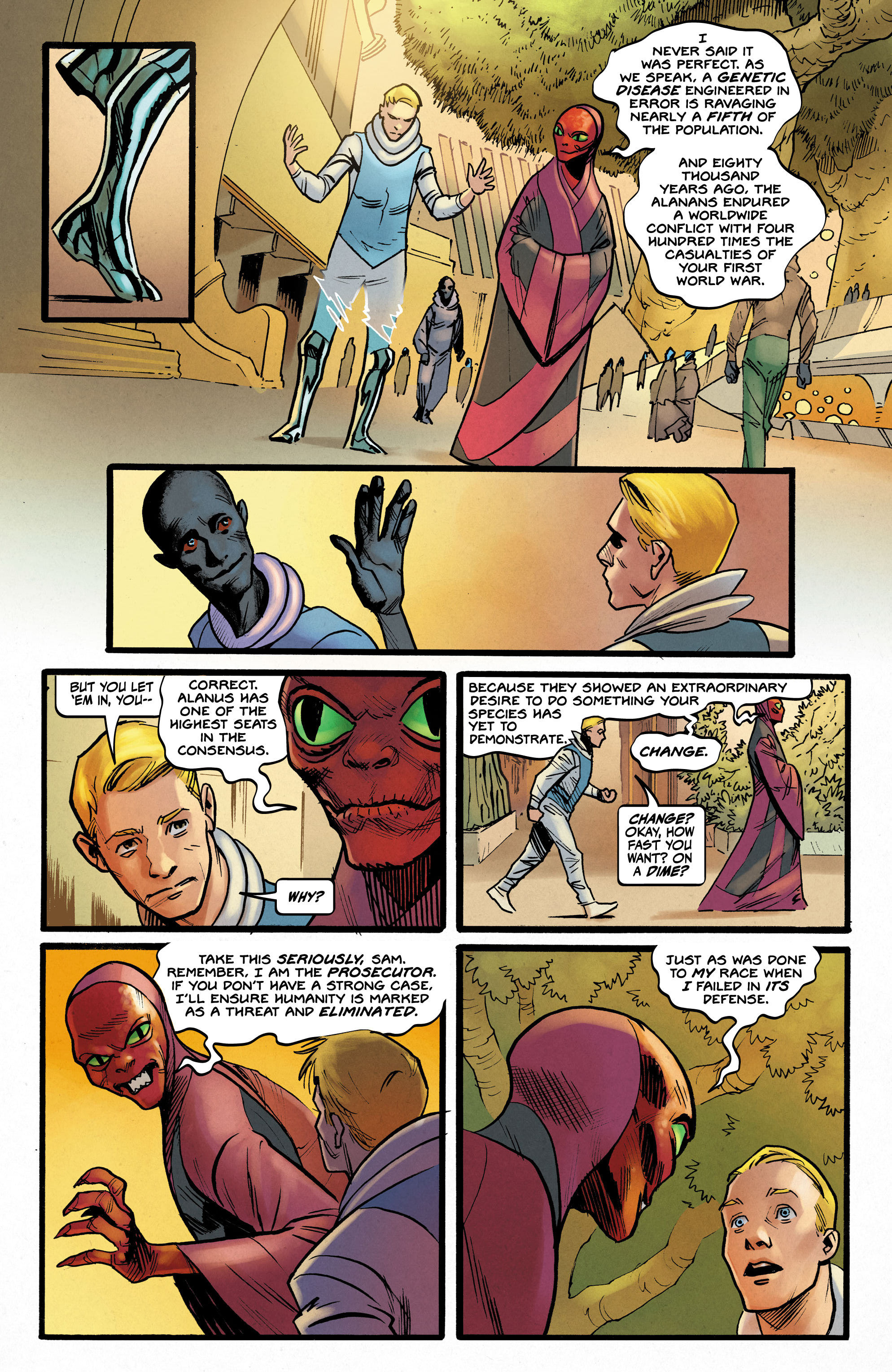 Read online The Blue Flame comic -  Issue #2 - 13