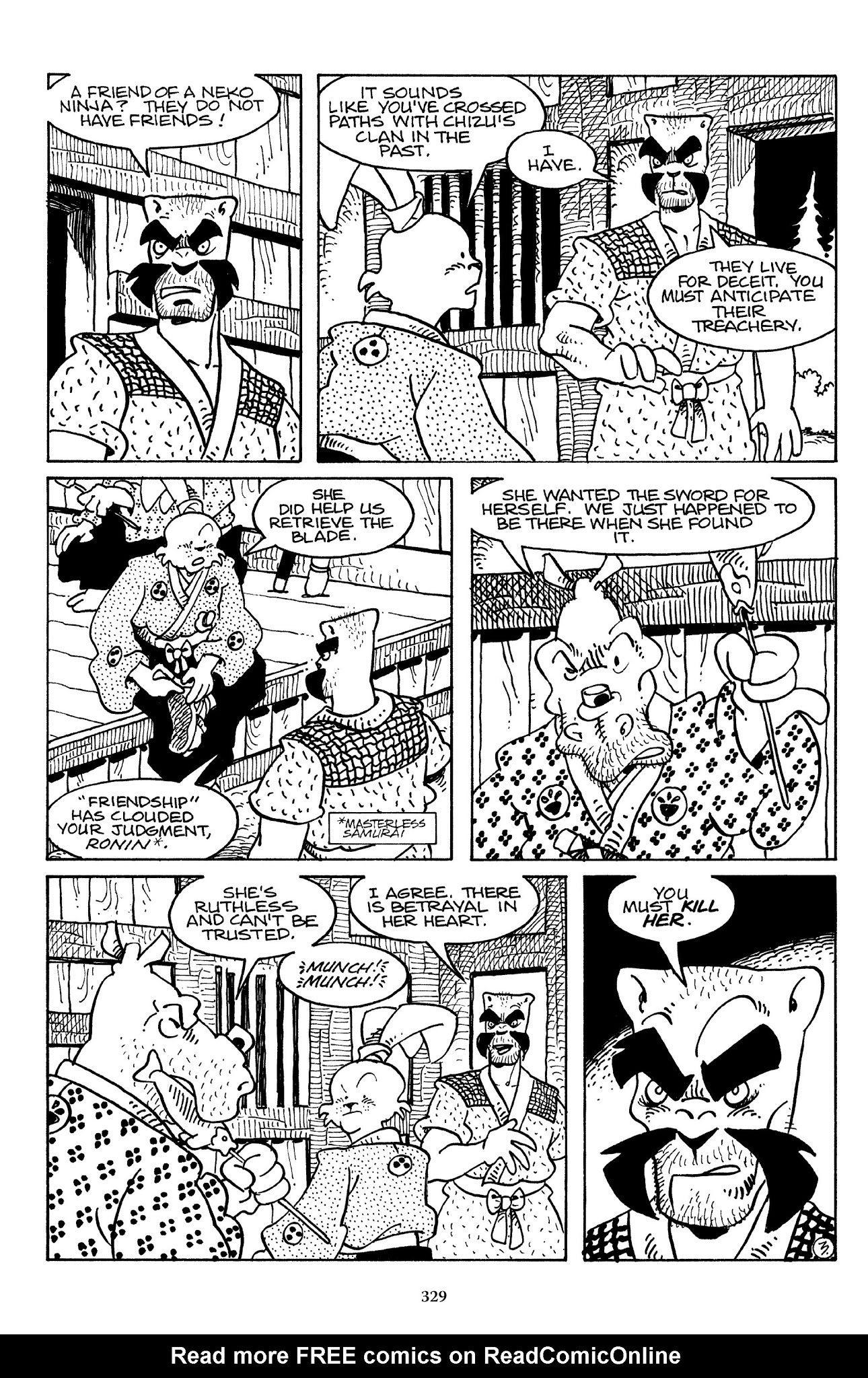 Read online The Usagi Yojimbo Saga comic -  Issue # TPB 3 - 325