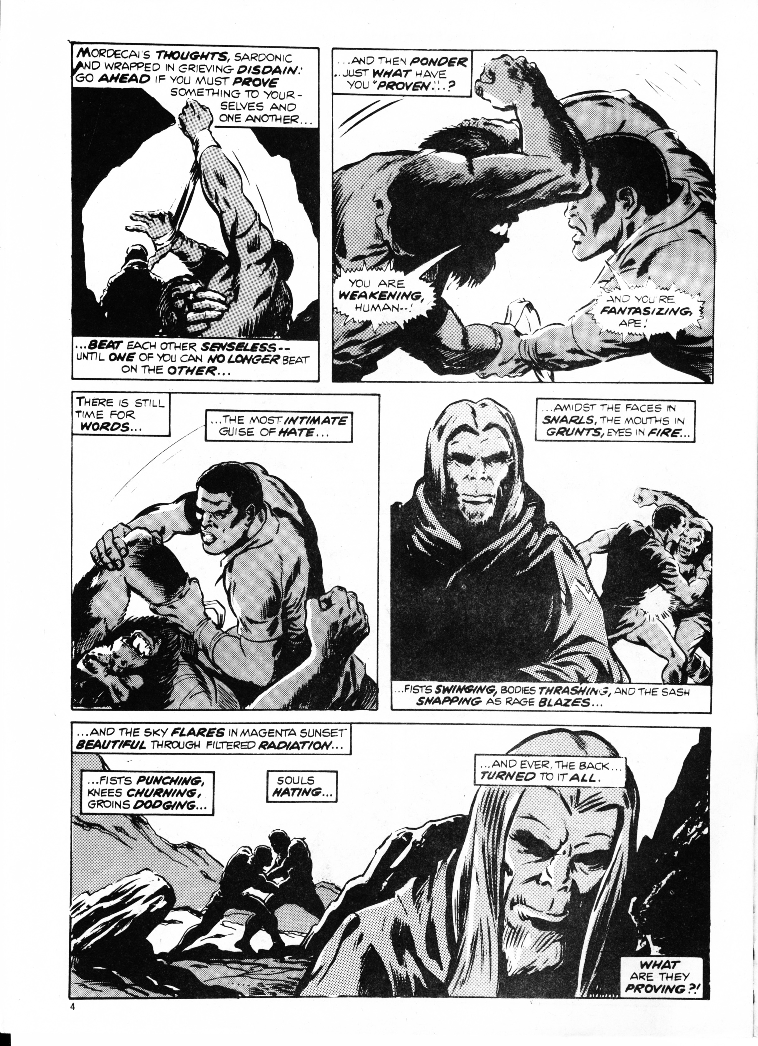 Read online Planet of the Apes (1974) comic -  Issue #22 - 4
