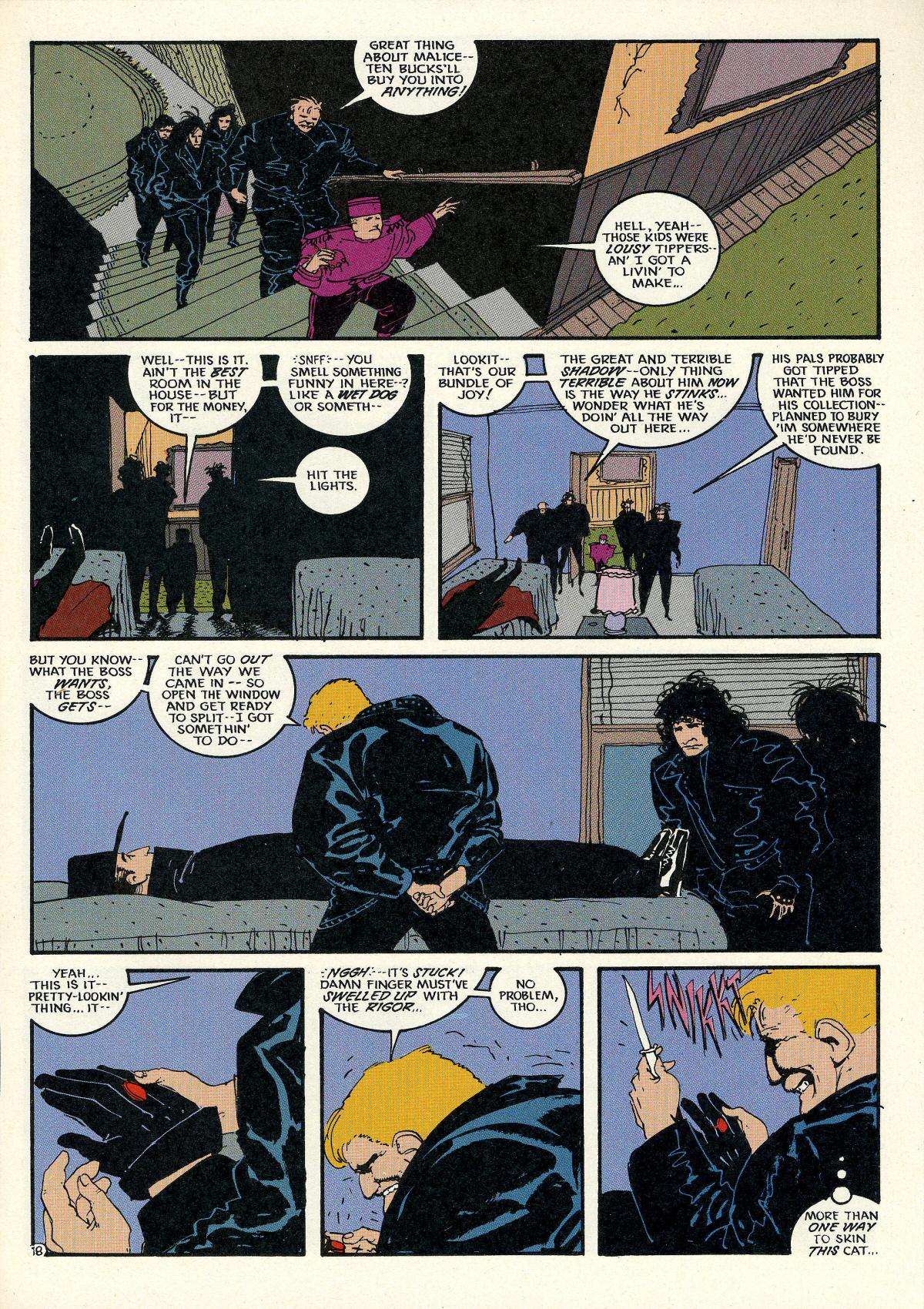 Read online The Shadow (1987) comic -  Issue #15 - 23