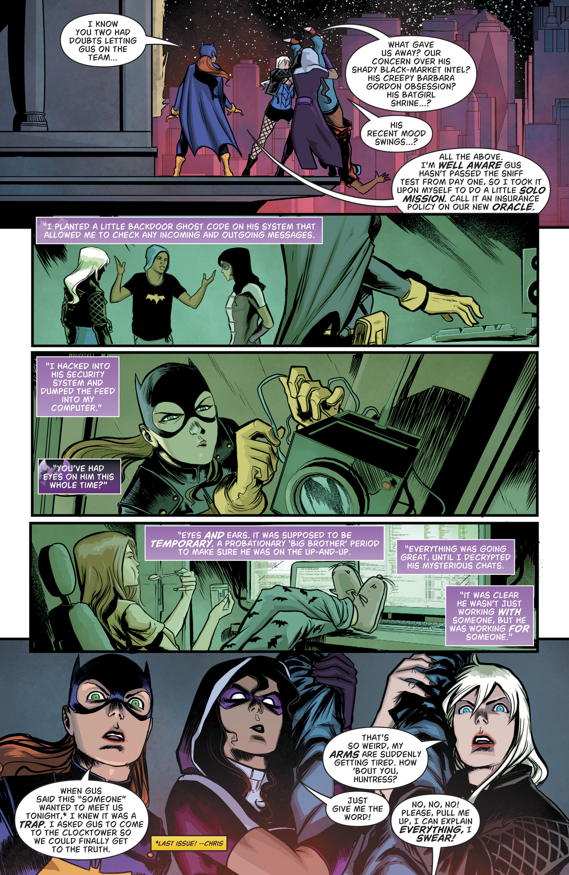 Read online Batgirl and the Birds of Prey comic -  Issue #11 - 5