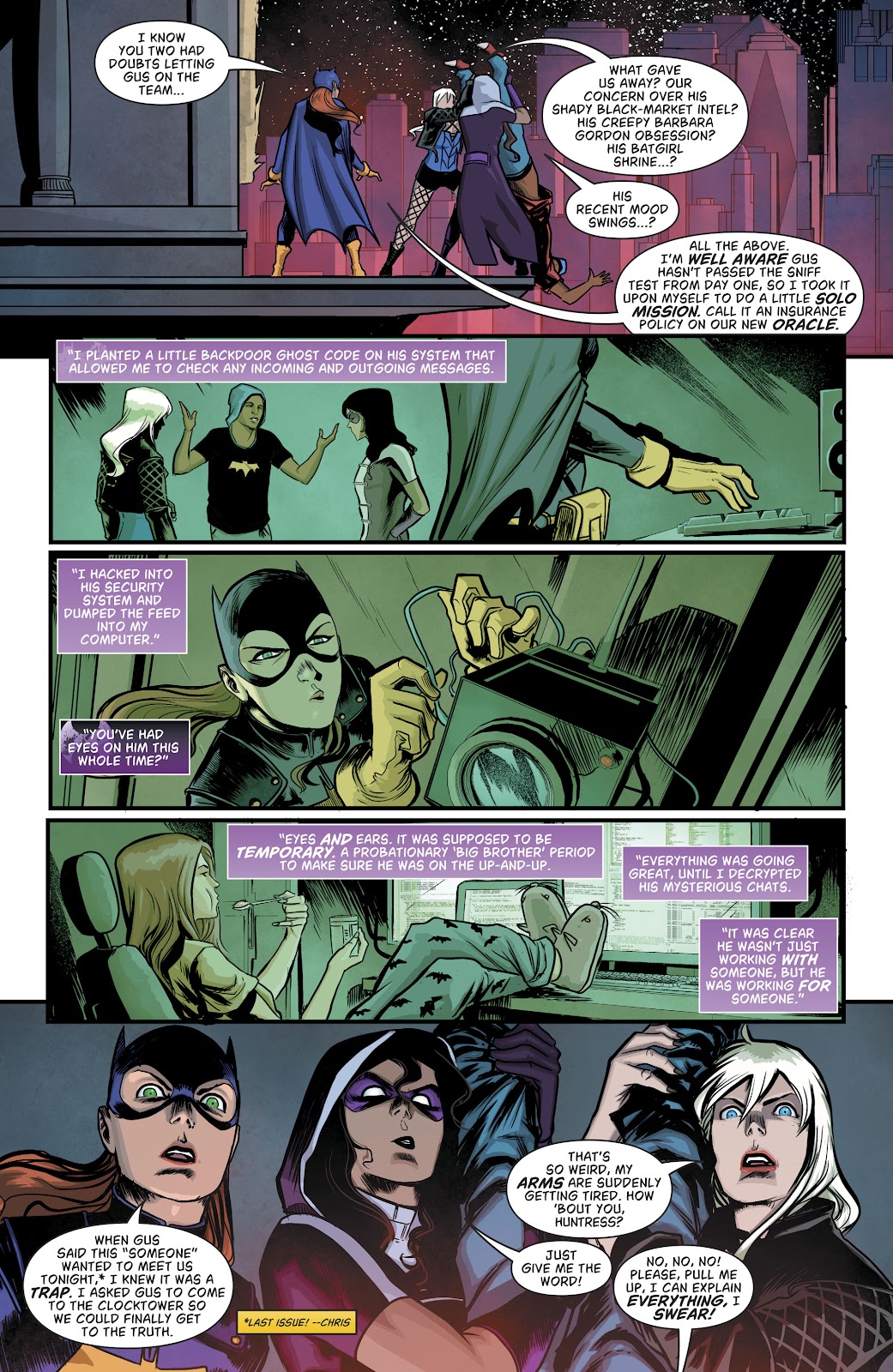 Batgirl and the Birds of Prey issue 11 - Page 5