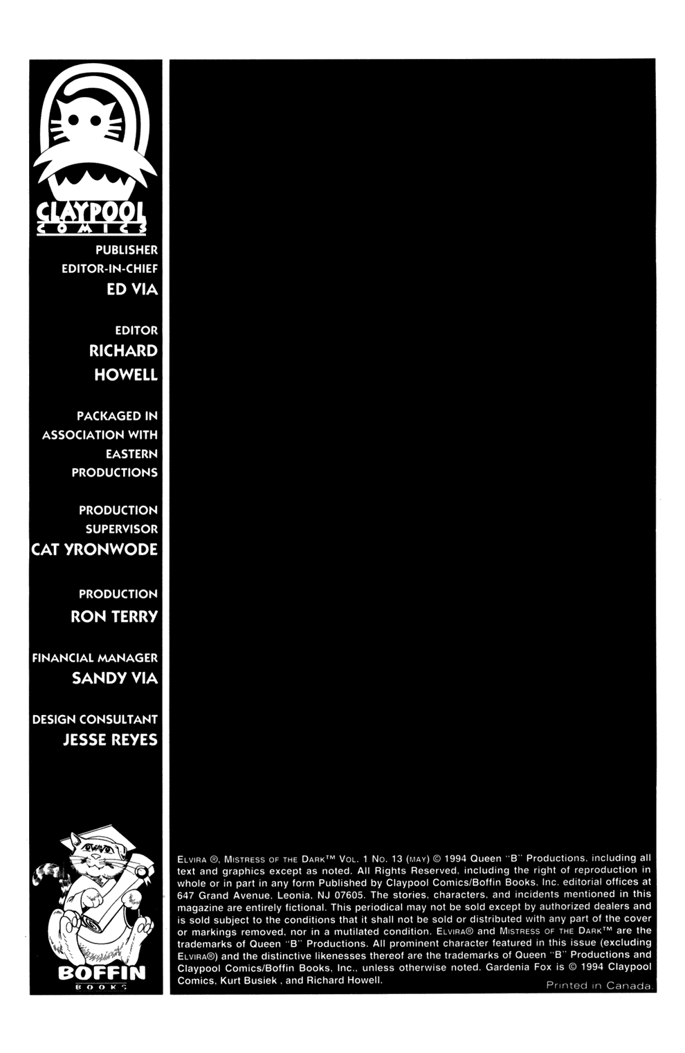 Read online Elvira, Mistress of the Dark comic -  Issue #13 - 2