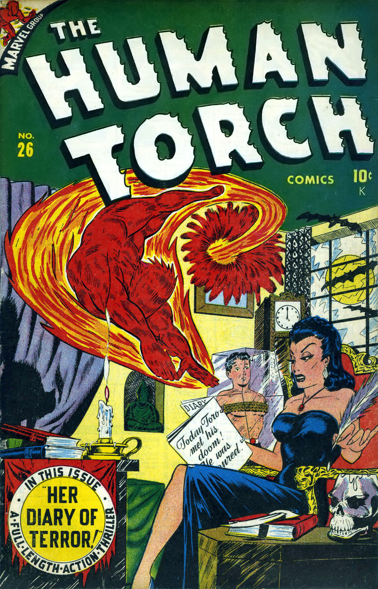 Read online The Human Torch (1940) comic -  Issue #26 - 1