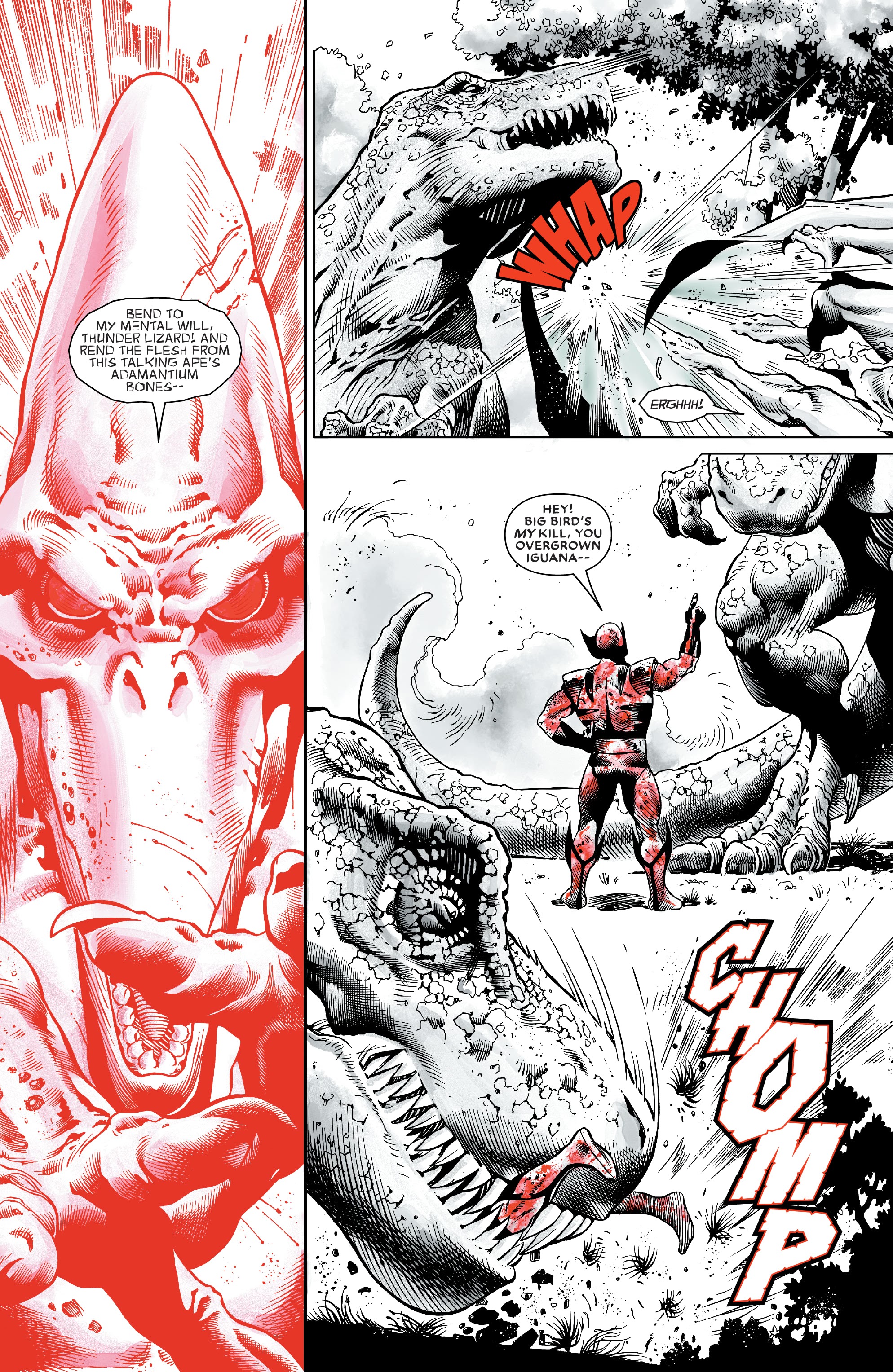 Read online Wolverine: Black, White & Blood comic -  Issue #4 - 27