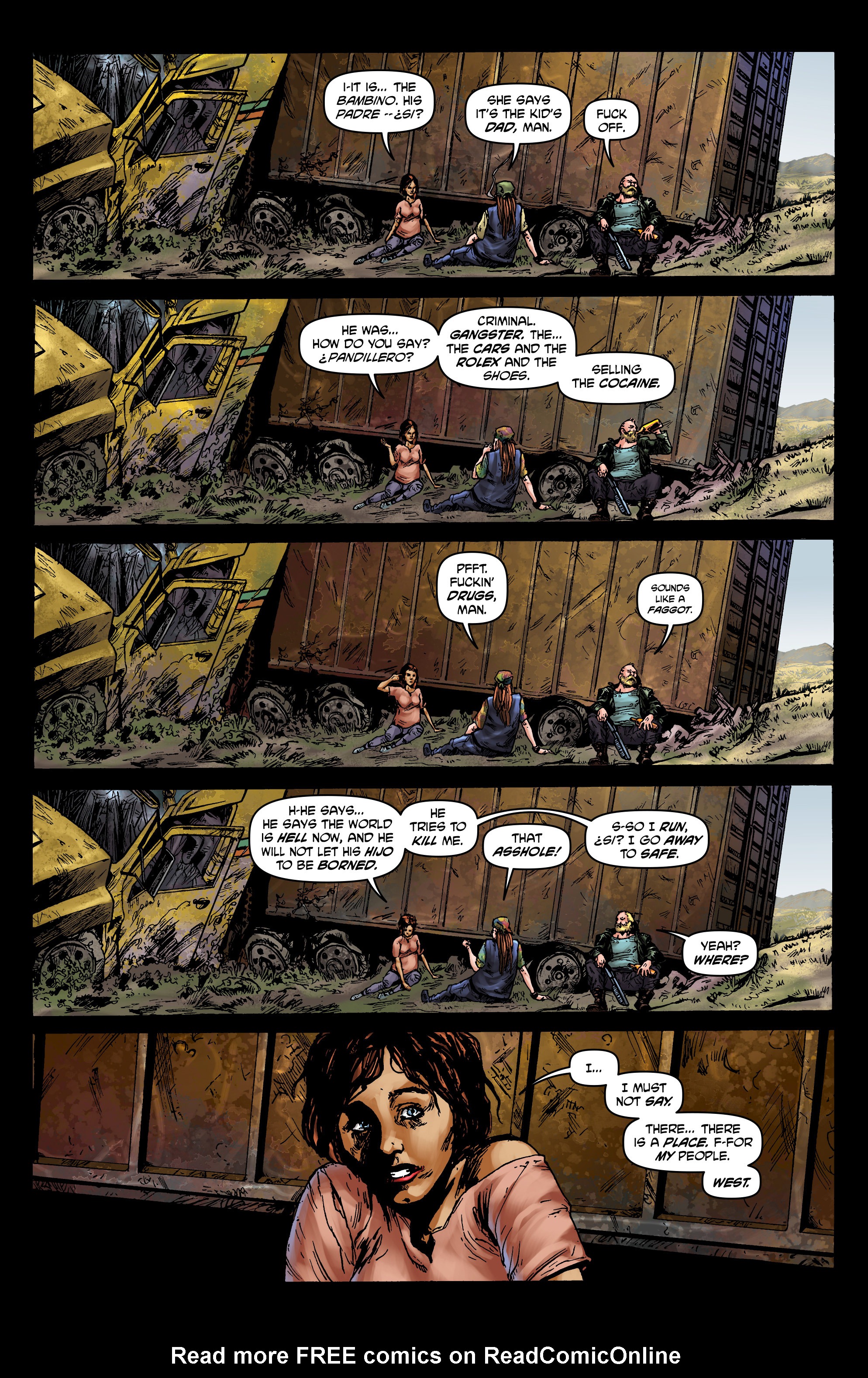 Read online Crossed: Badlands comic -  Issue #37 - 16