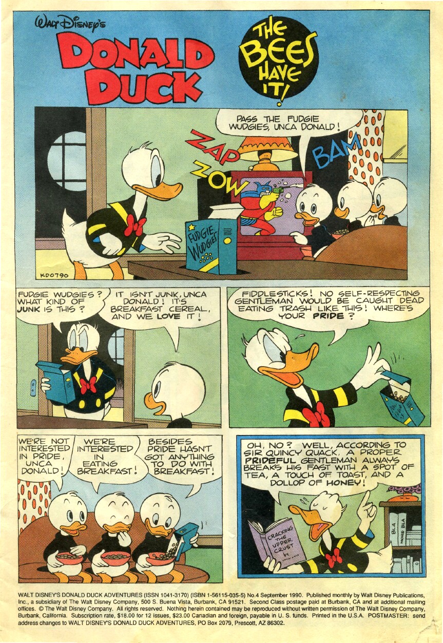 Donald Duck Adventures issue 4 - Page 3