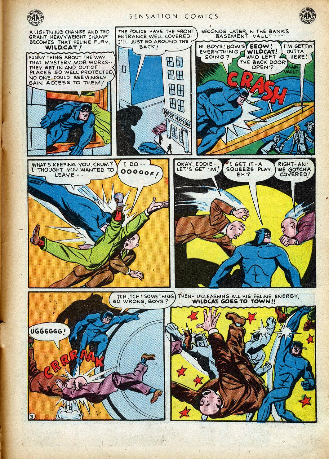 Read online Sensation (Mystery) Comics comic -  Issue #40 - 45