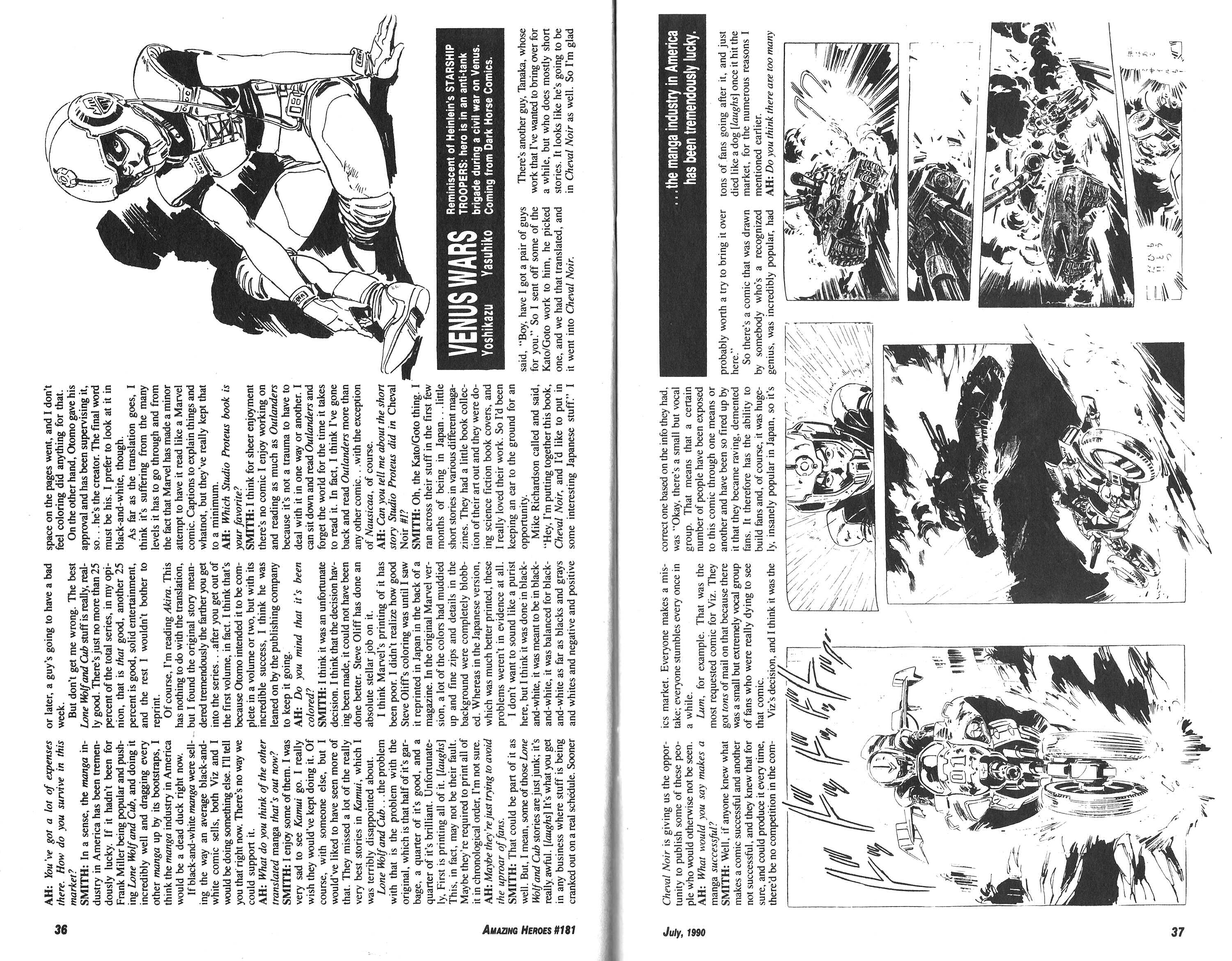 Read online Amazing Heroes comic -  Issue #181 - 19