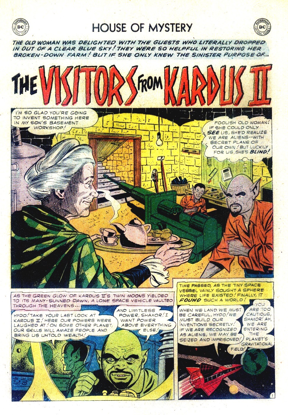 Read online House of Mystery (1951) comic -  Issue #84 - 17