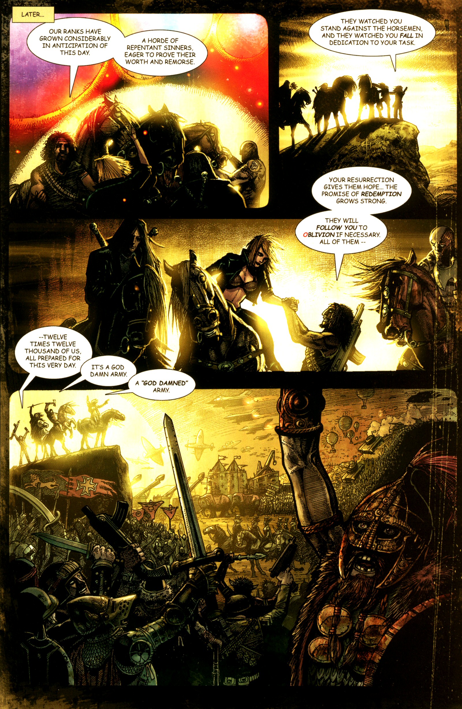 Read online The Four Horsemen of the Apocalypse comic -  Issue #3 - 19