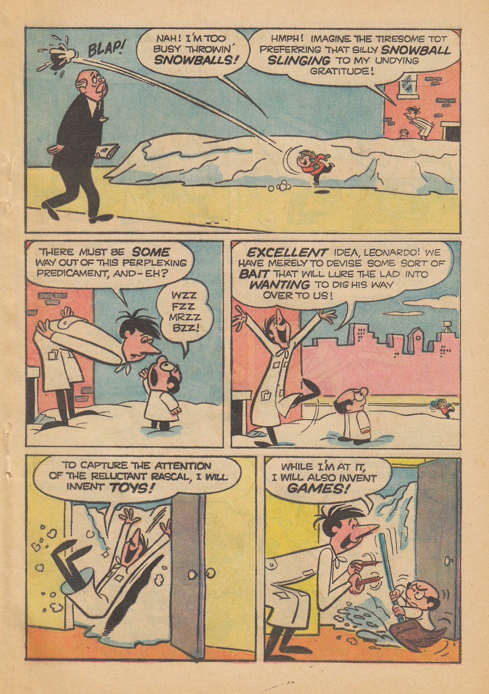 Read online Alvin and His Pals in Merry Christmas with Clyde Crashcup and Leonardo comic -  Issue # Full - 7