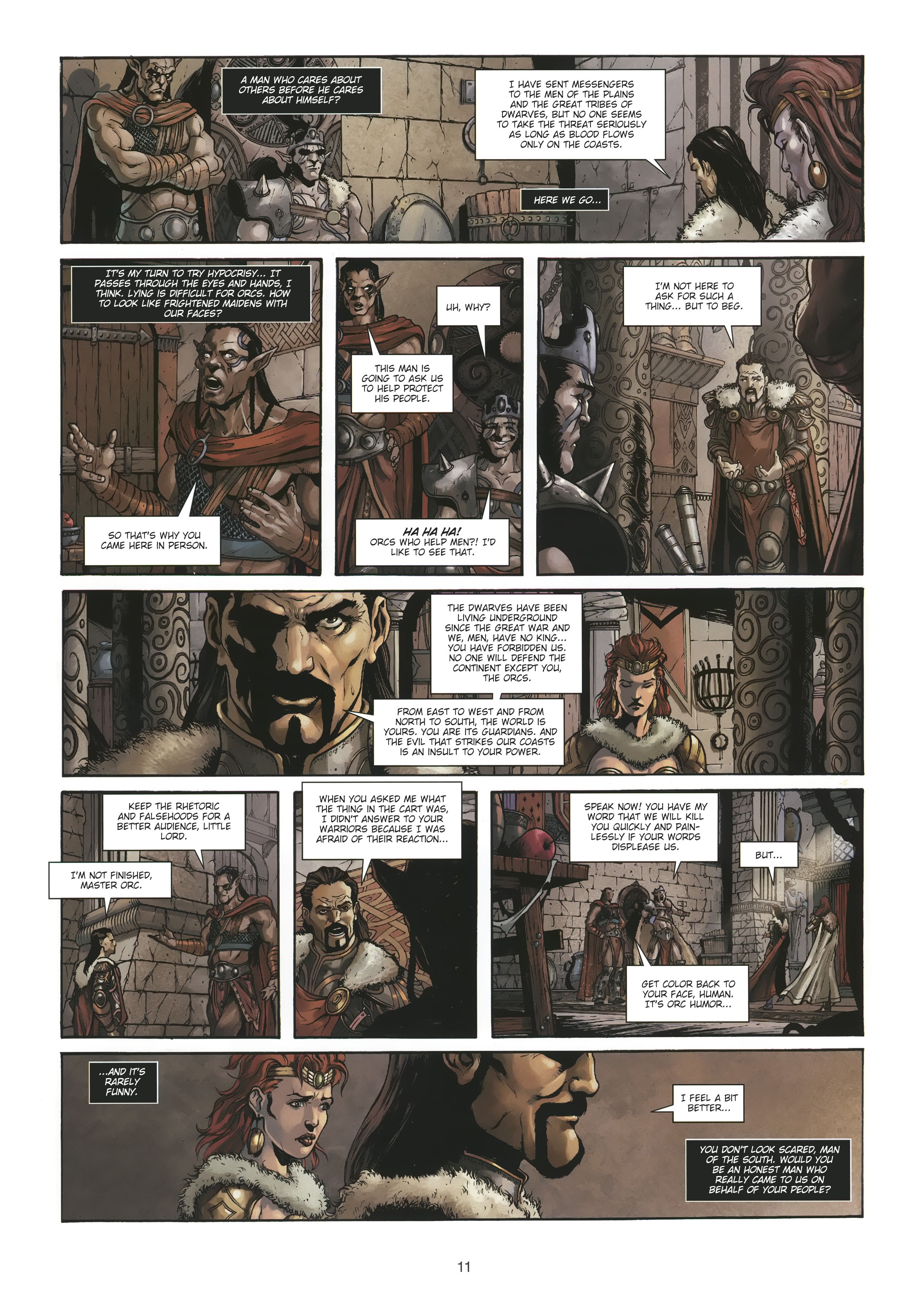 Read online The War of the Orcs comic -  Issue #2 - 12
