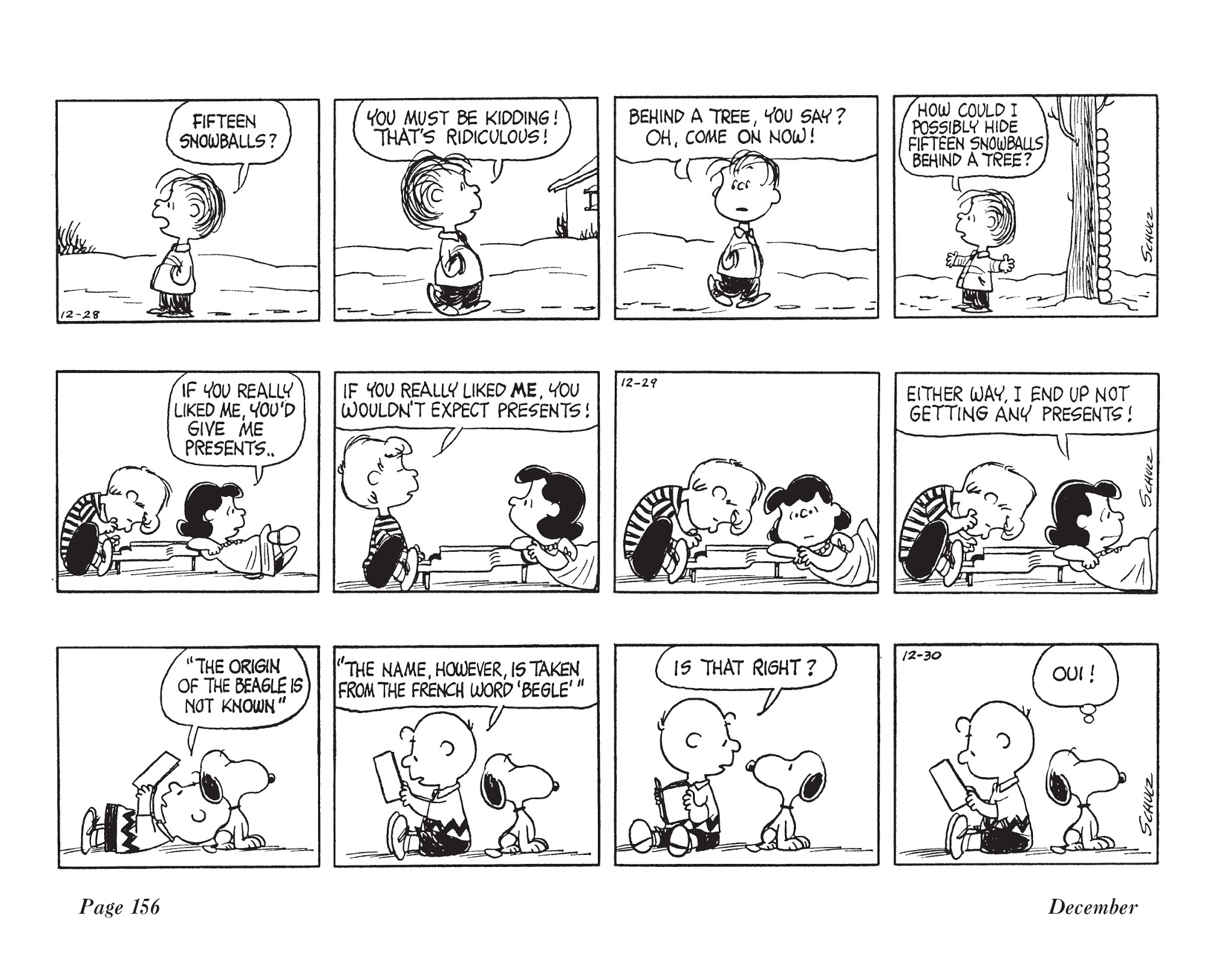 Read online The Complete Peanuts comic -  Issue # TPB 9 - 167